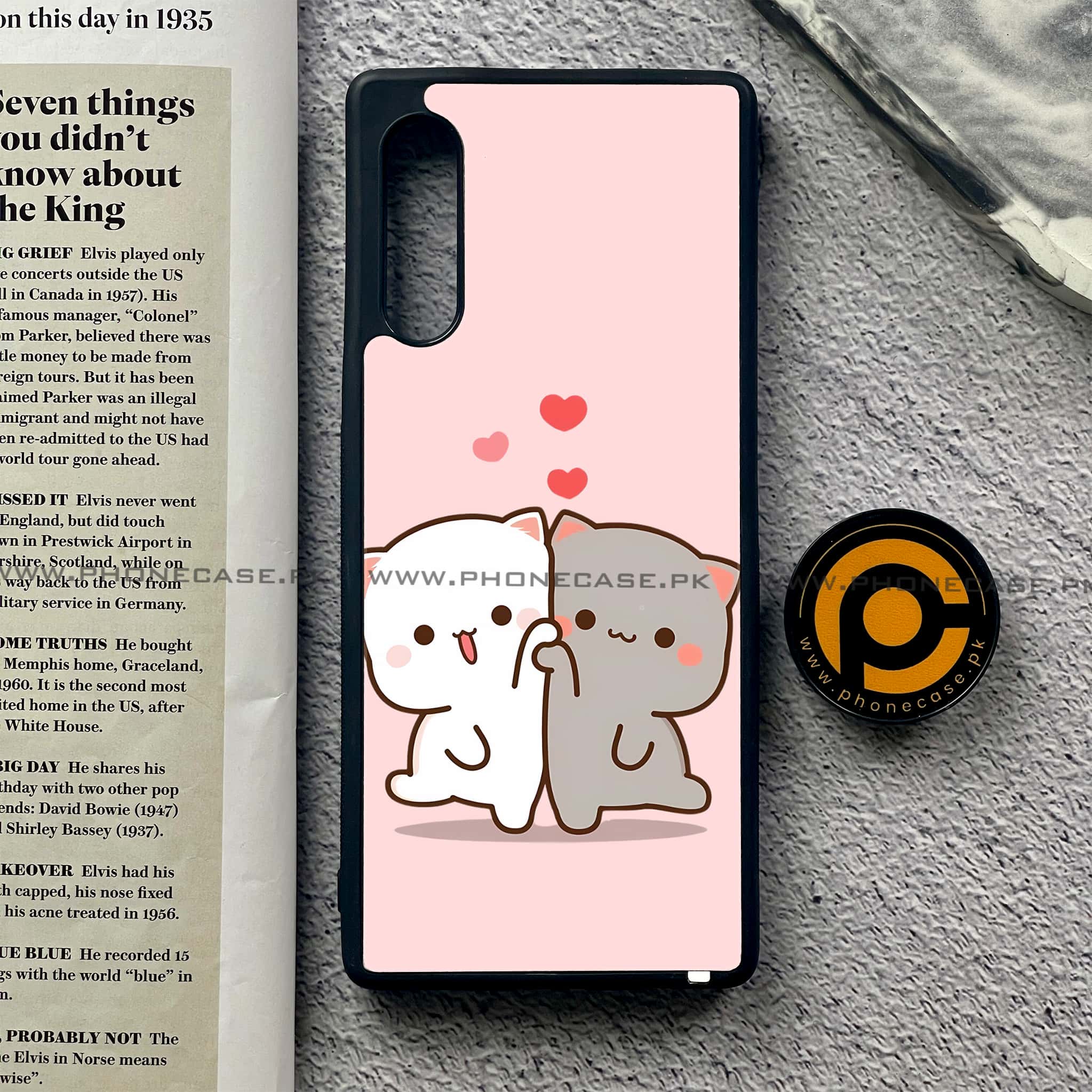 LG G9 - Cute BuBu DuDu Series - Premium Metal Printed soft Bumper shock Proof Case
