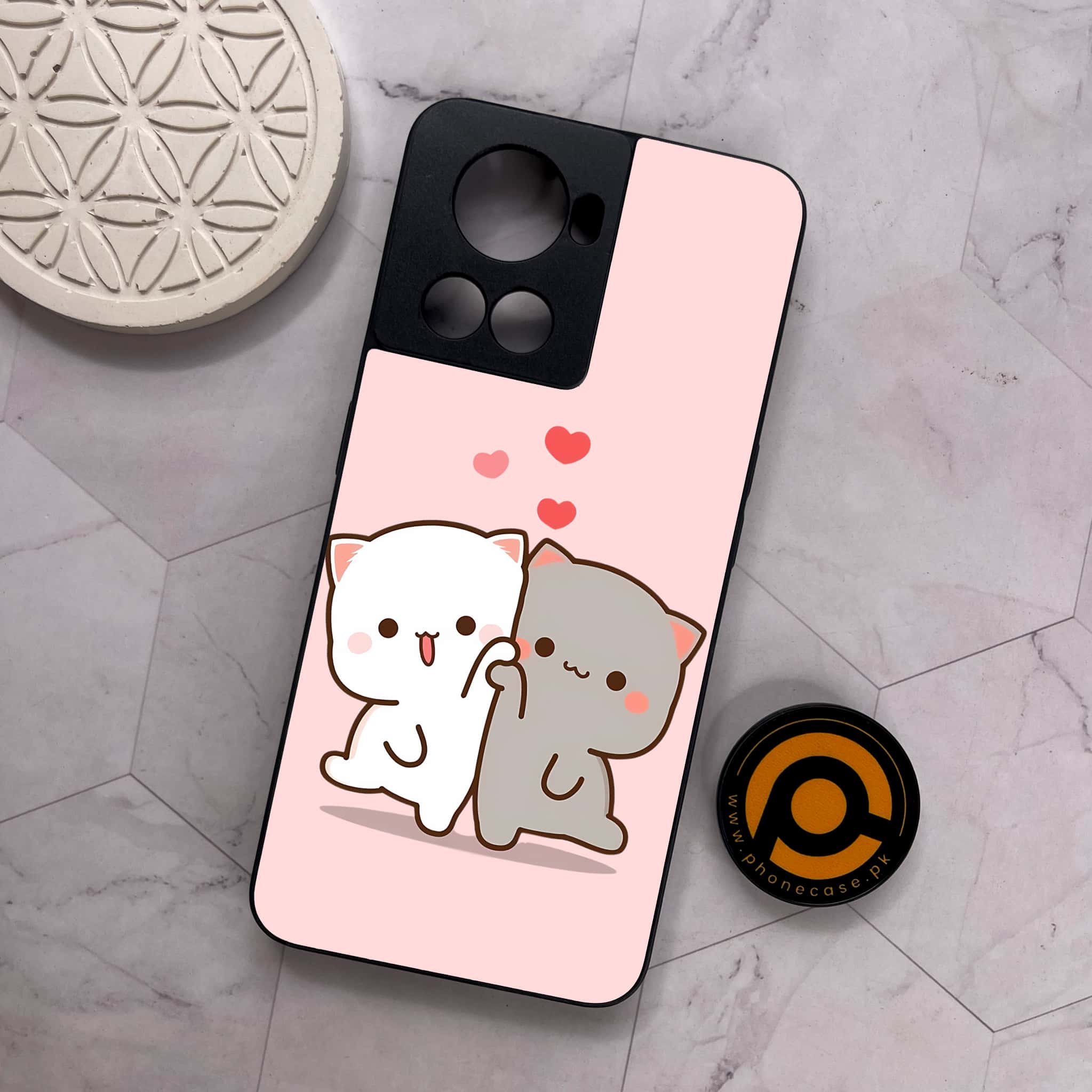 OnePlus 10R - Cute BuBu DuDu - Premium Metal Printed soft Bumper shock Proof Case