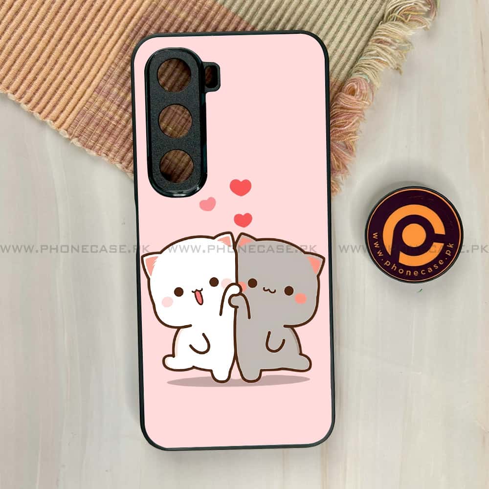 Infinix Hot 60i - Cute BuBu DuDu Series - Premium Metal Printed soft Bumper shock Proof Case