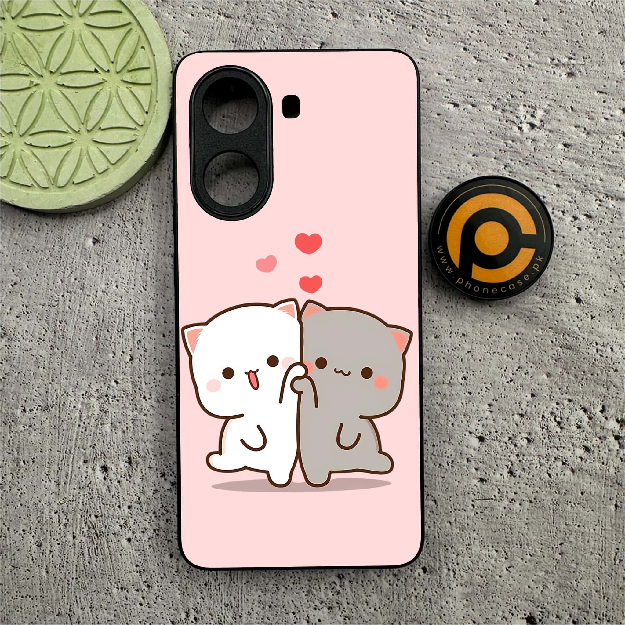 Xiaomi Poco X7 Pro 5G - Cute BuBu DuDu Series - Premium Metal  Printed soft Bumper shock Proof Case