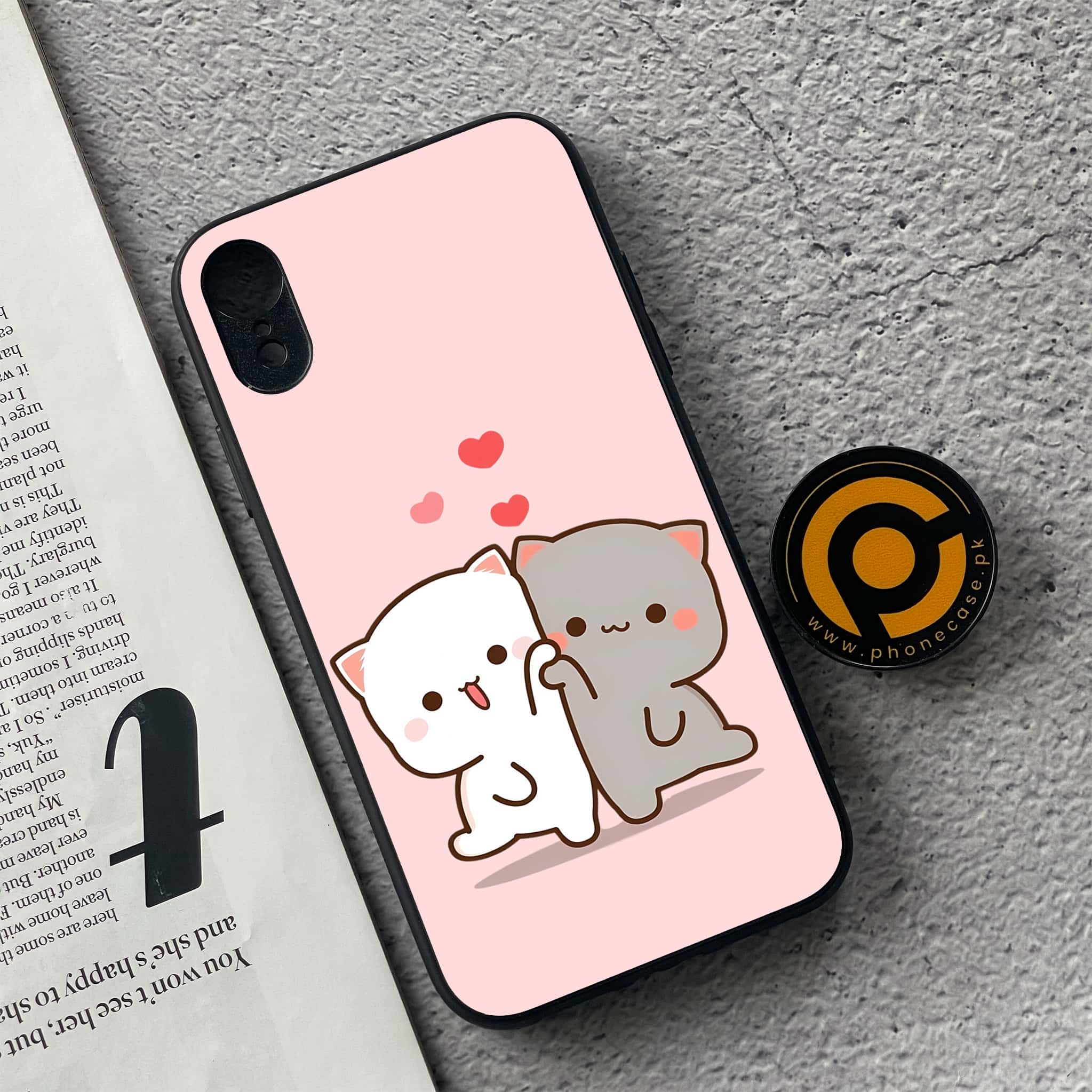 iPhone XR - Cute BuBu DuDu Series - Premium Metal  Printed soft Bumper shock Proof Case
