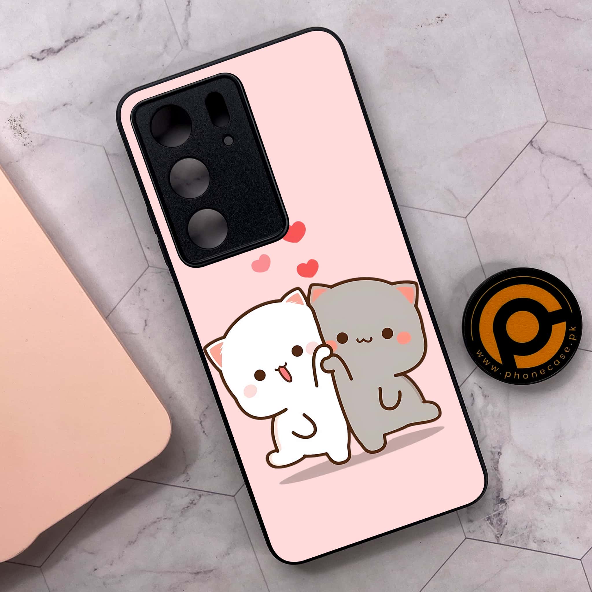 Realme C75x 4G - Cute BuBu DuDu Series - Premium Metal Printed soft Bumper shock Proof Case