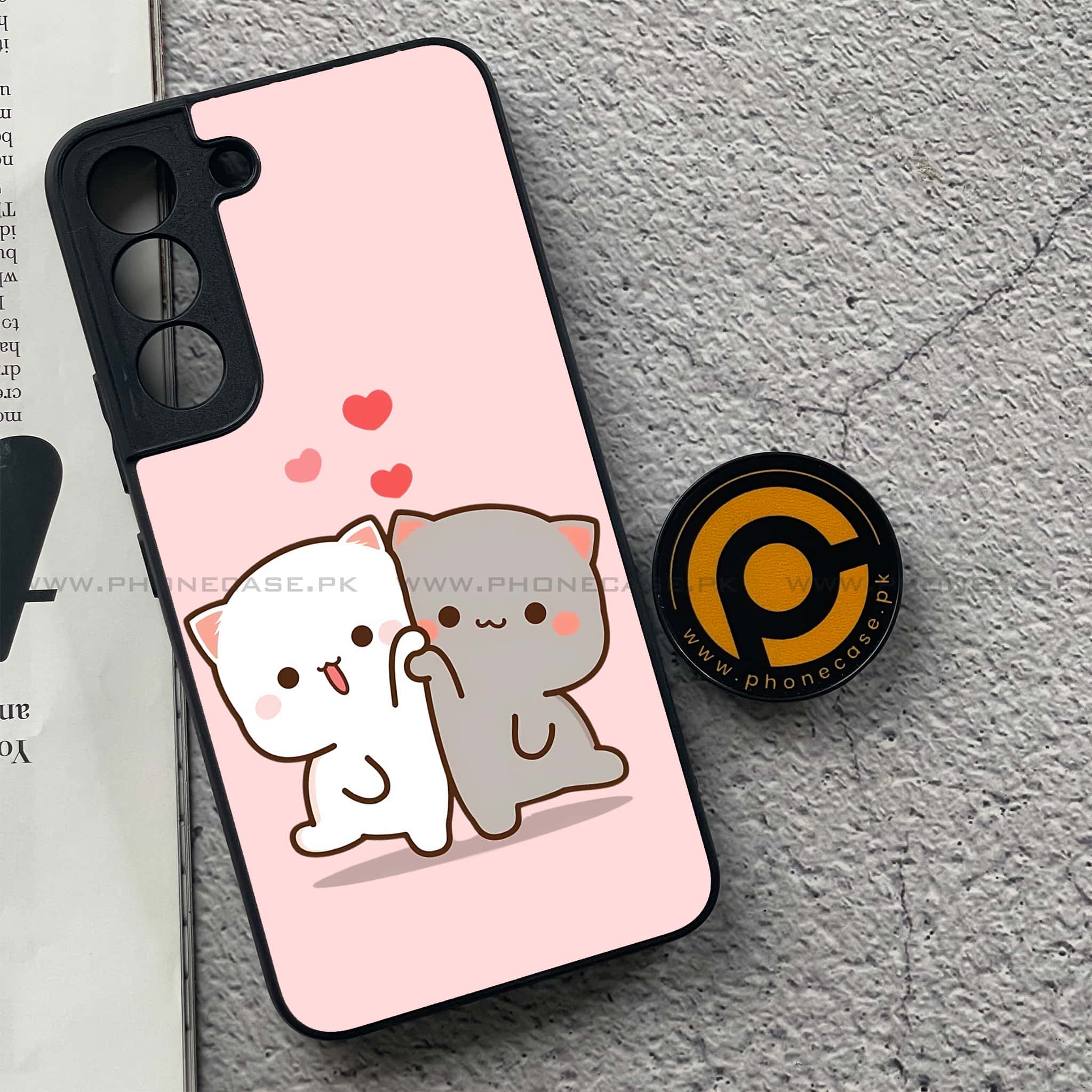 Samsung Galaxy S22 - Cute BuBu DuDu Series - Premium Metal Printed soft Bumper shock Proof Case