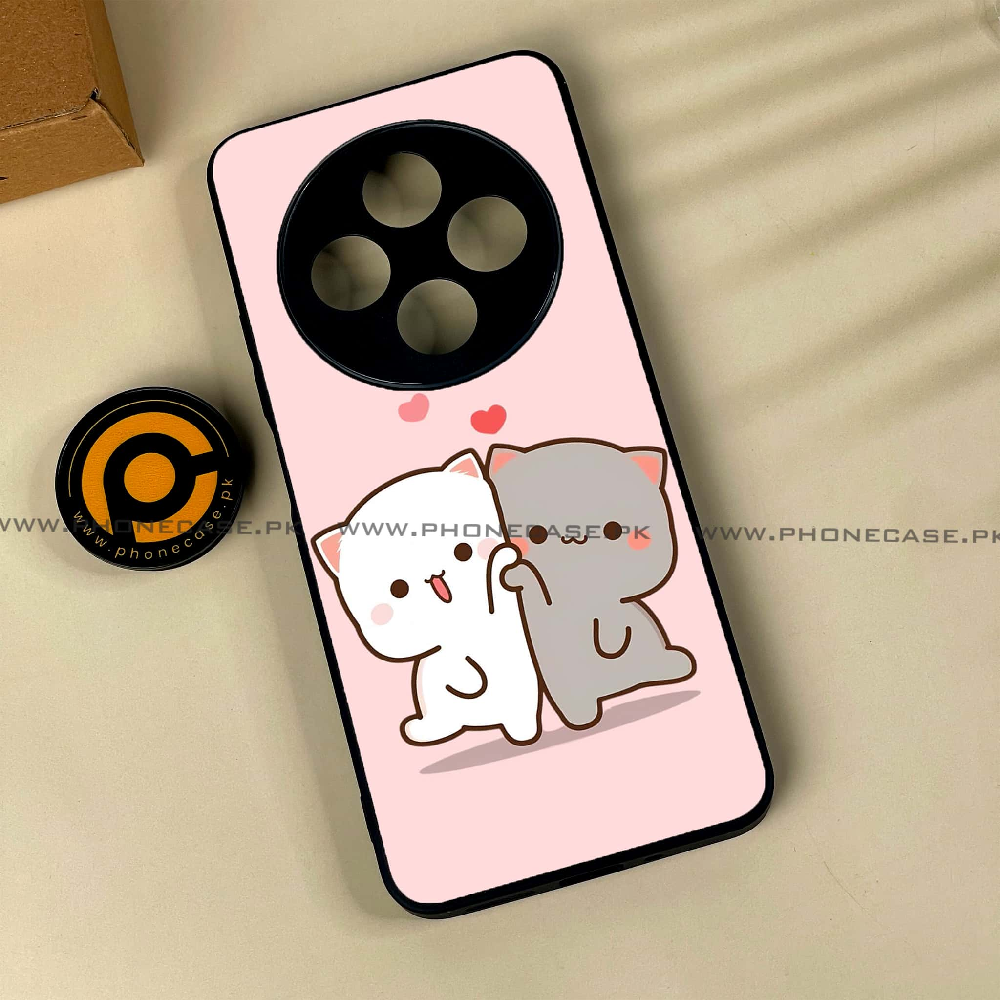 Xiaomi Redmi 14c - Cute BuBu DuDu Series - Premium Printed Glass soft Bumper shock Proof Case