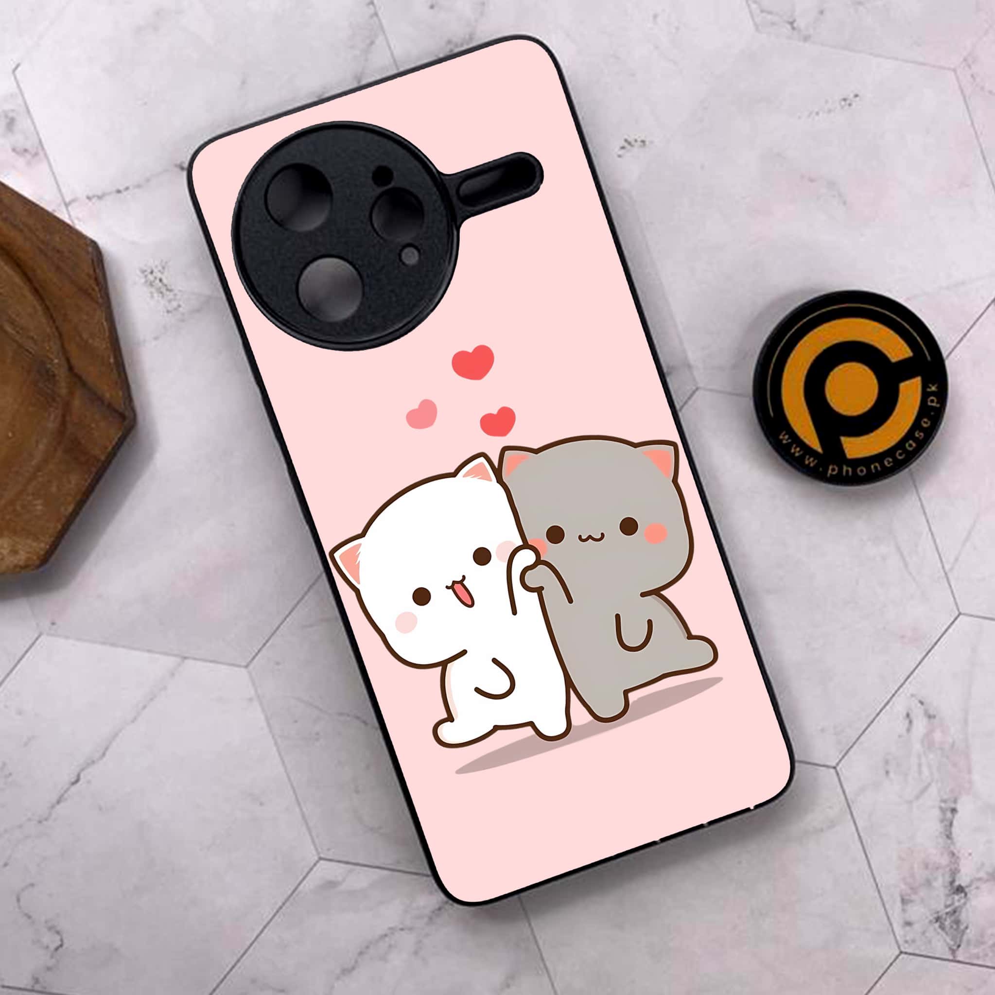 Xiaomi Poco F7 Ultra 5G - Cute BuBu DuDu Series - Premium Metal Printed soft Bumper shock Proof Case