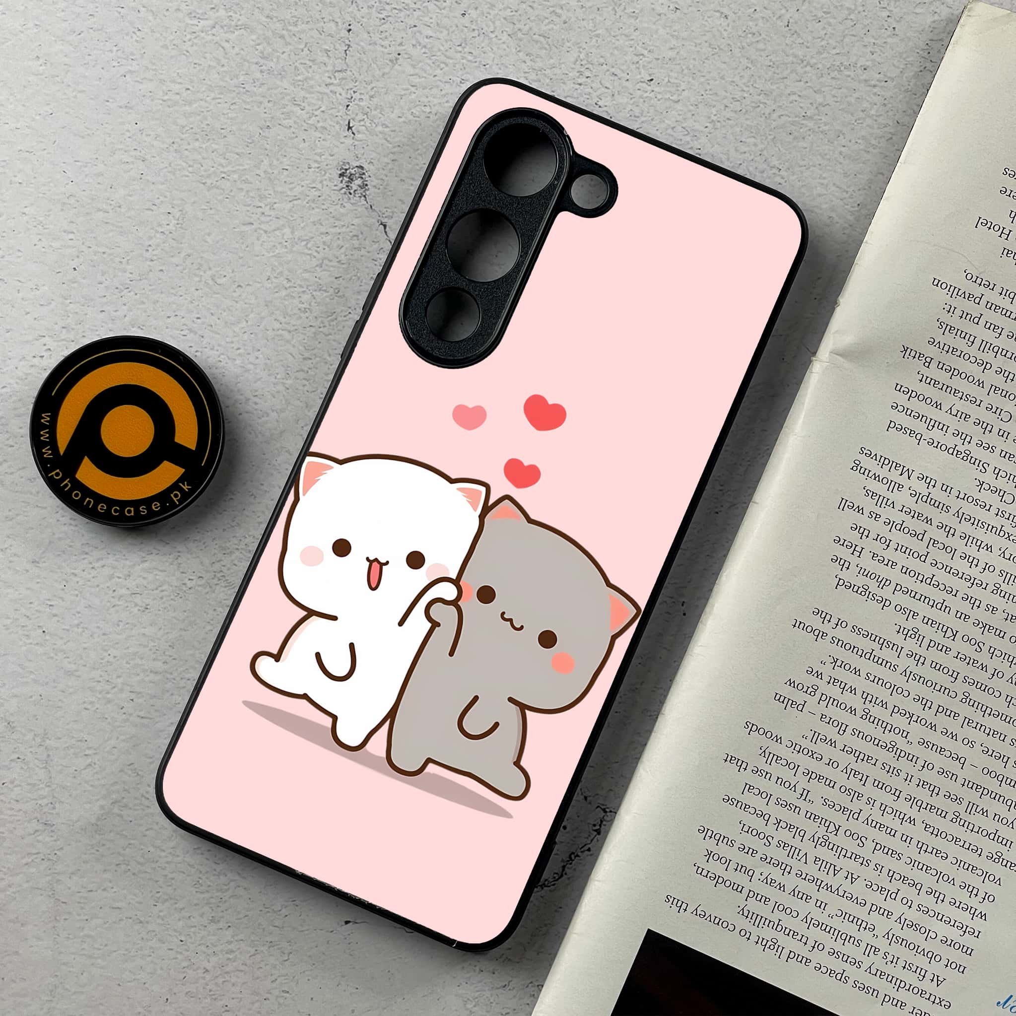 Vivo Y04 - Cute BuBu DuDu - Premium Metal Printed Soft Bumper Shockproof Case