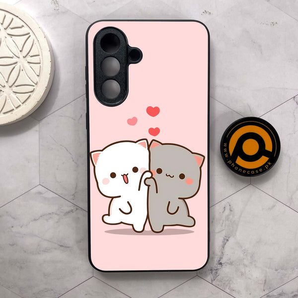 Samsung Galaxy A56 5G - Cute BuBu DuDu Design 6  - Premium Metal Printed soft Bumper shock Proof Case CS-38320