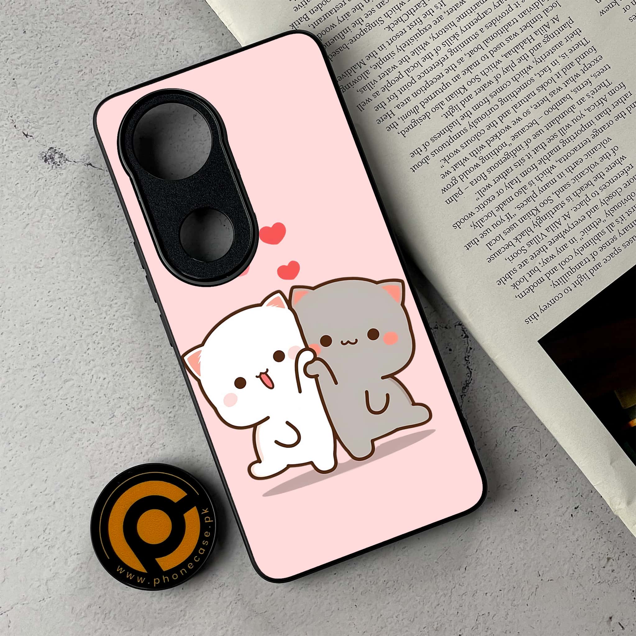 Vivo V50 - Cute BuBu DuDu - Premium Metal Printed Soft Bumper Shockproof Case