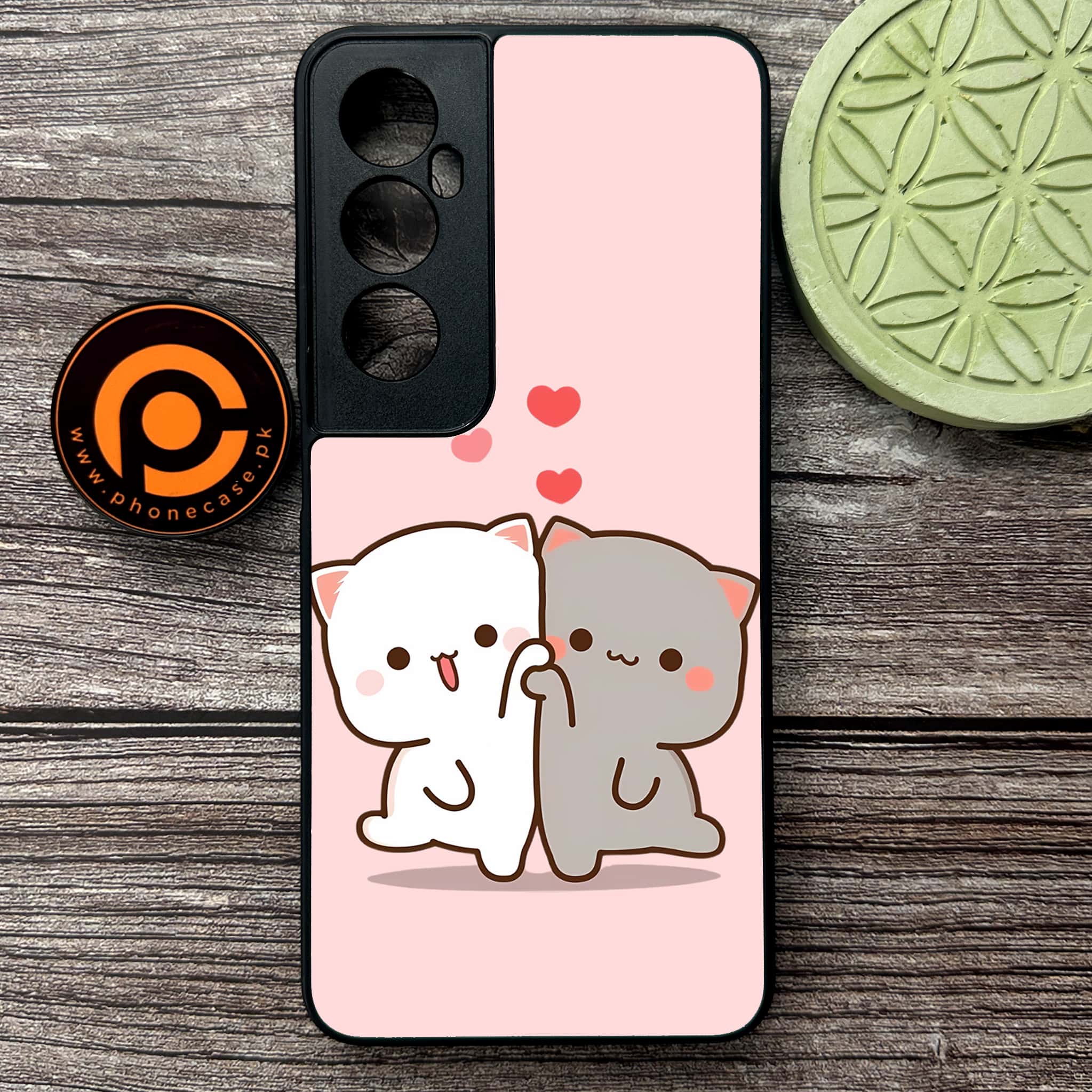Realme C65  - Cute BuBu DuDu Series - Premium Metal Printed soft Bumper shock Proof Case