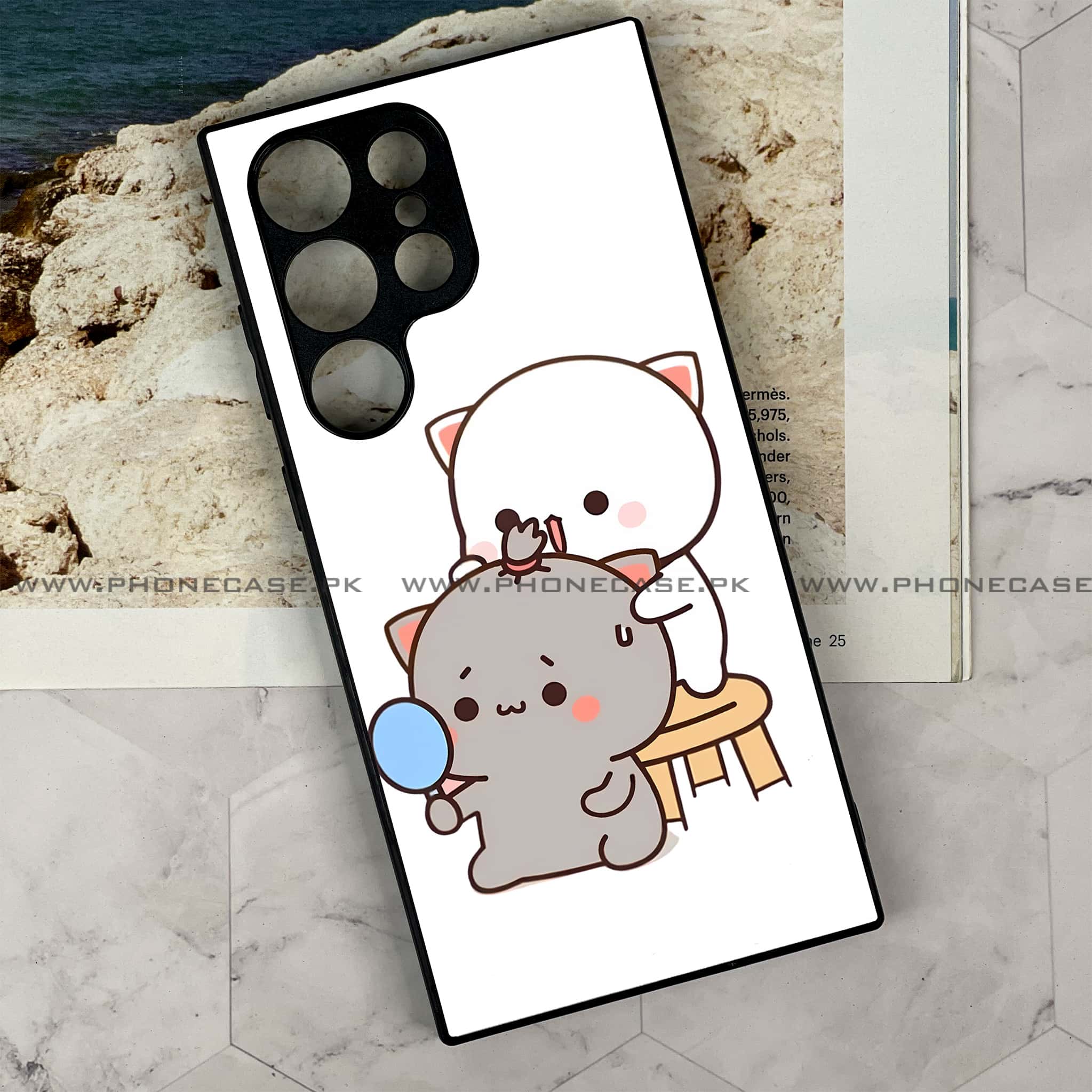 Samsung Galaxy S24 Ultra - Cute BuBu DuDu Series - Premium Metal Printed soft Bumper shock Proof Case