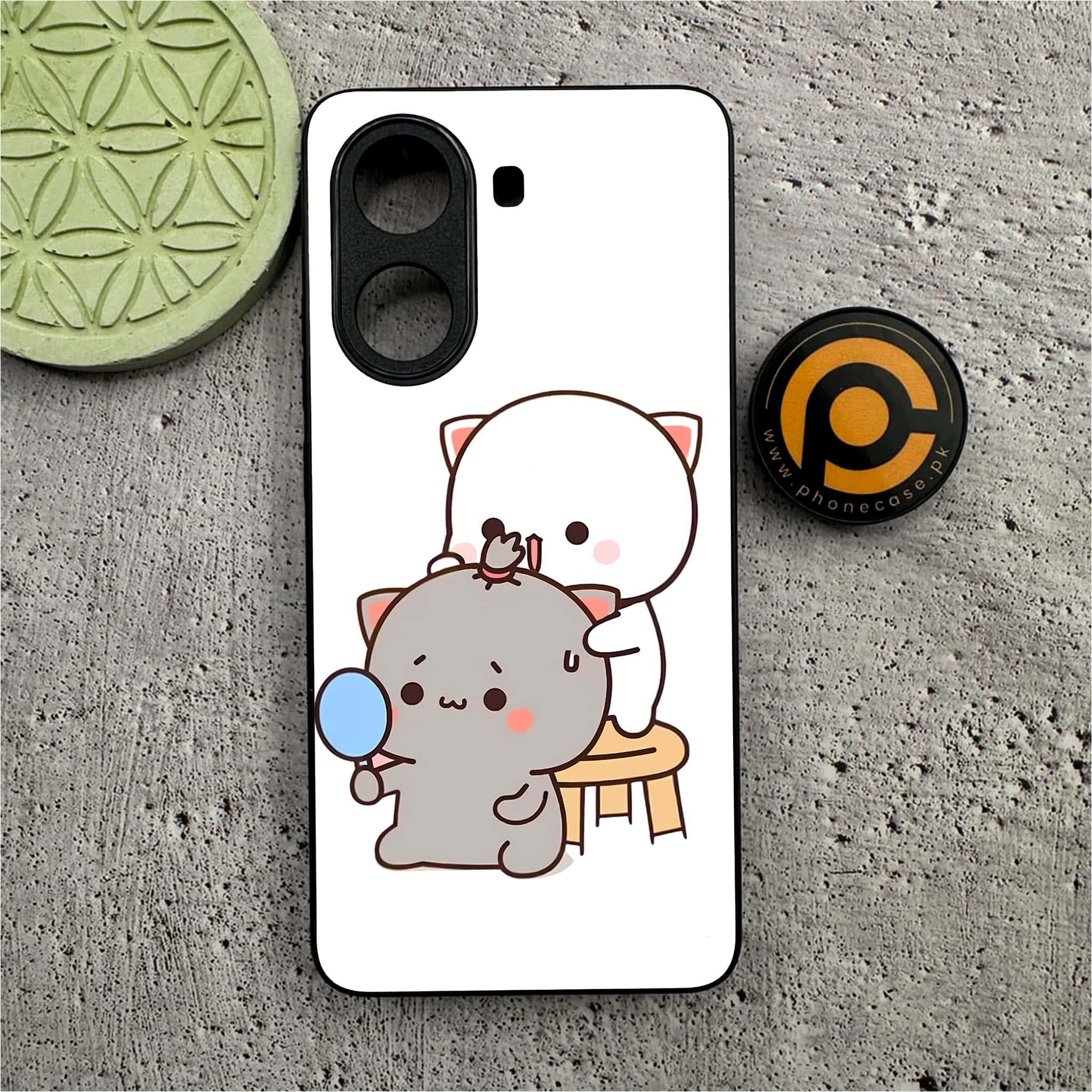 Xiaomi Poco X7 Pro 5G - Cute BuBu DuDu Series - Premium Metal  Printed soft Bumper shock Proof Case
