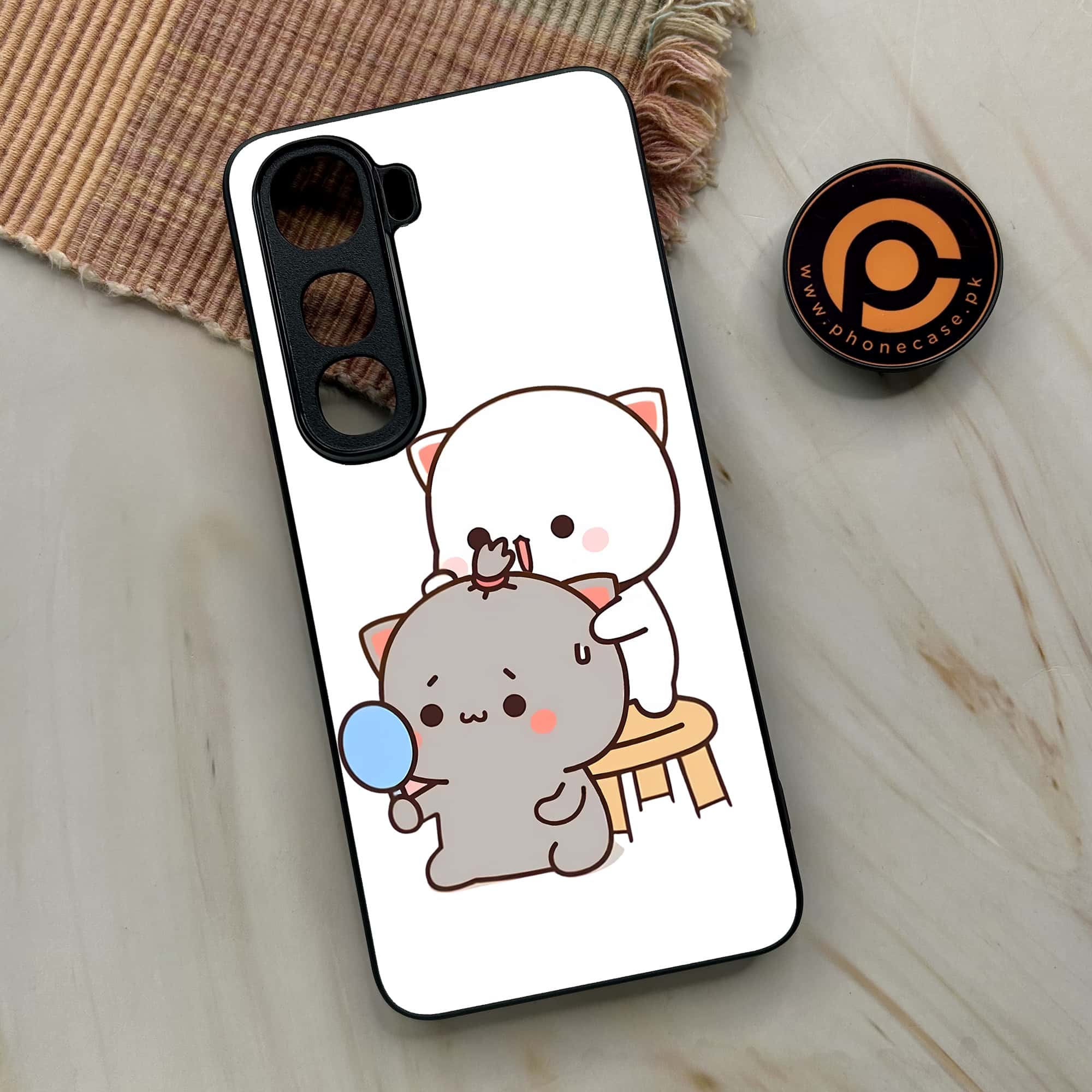 Vivo Y400 - Cute BuBu DuDu Series - Premium Metal Printed soft Bumper shock Proof Case