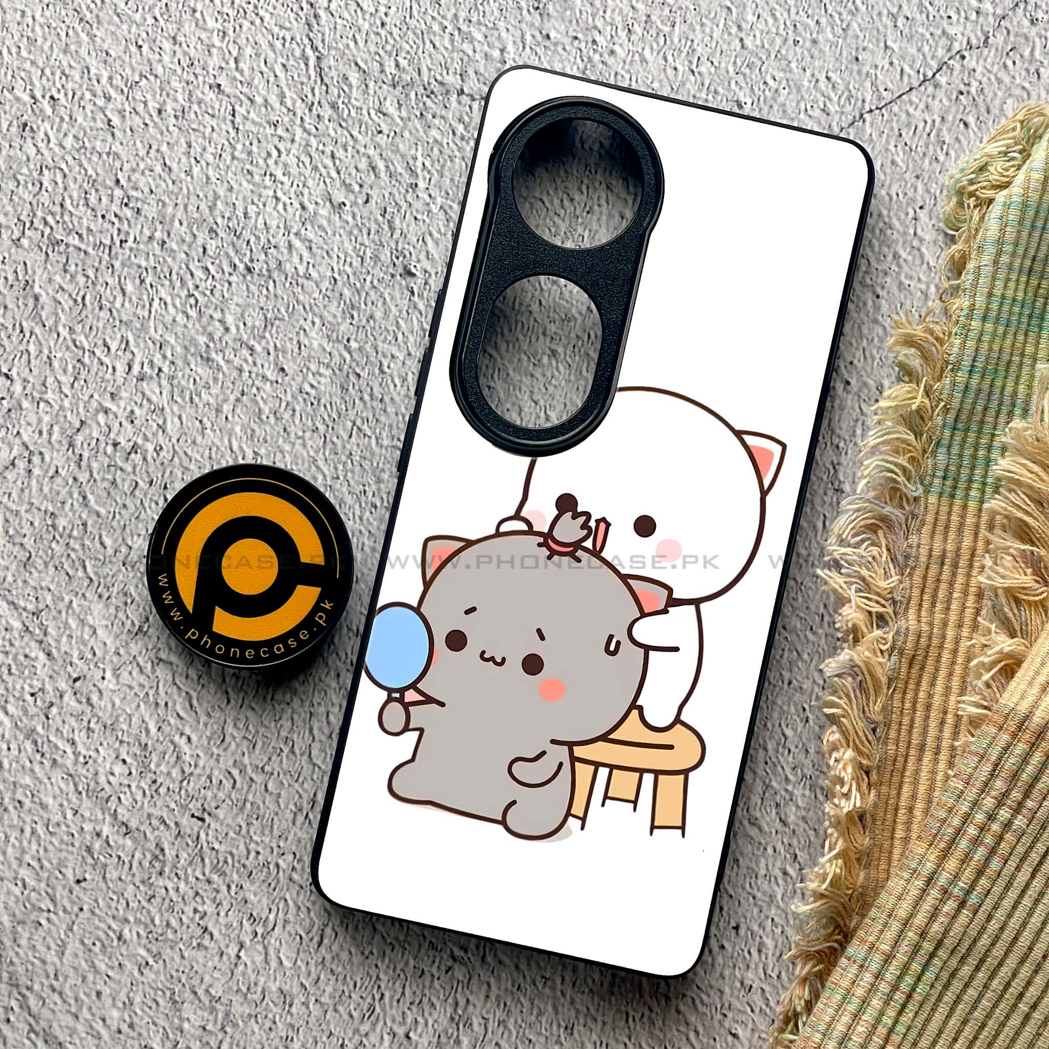Vivo S19 Pro - Cute BuBu DuDu - Premium Metal Printed soft Bumper shock Proof Case