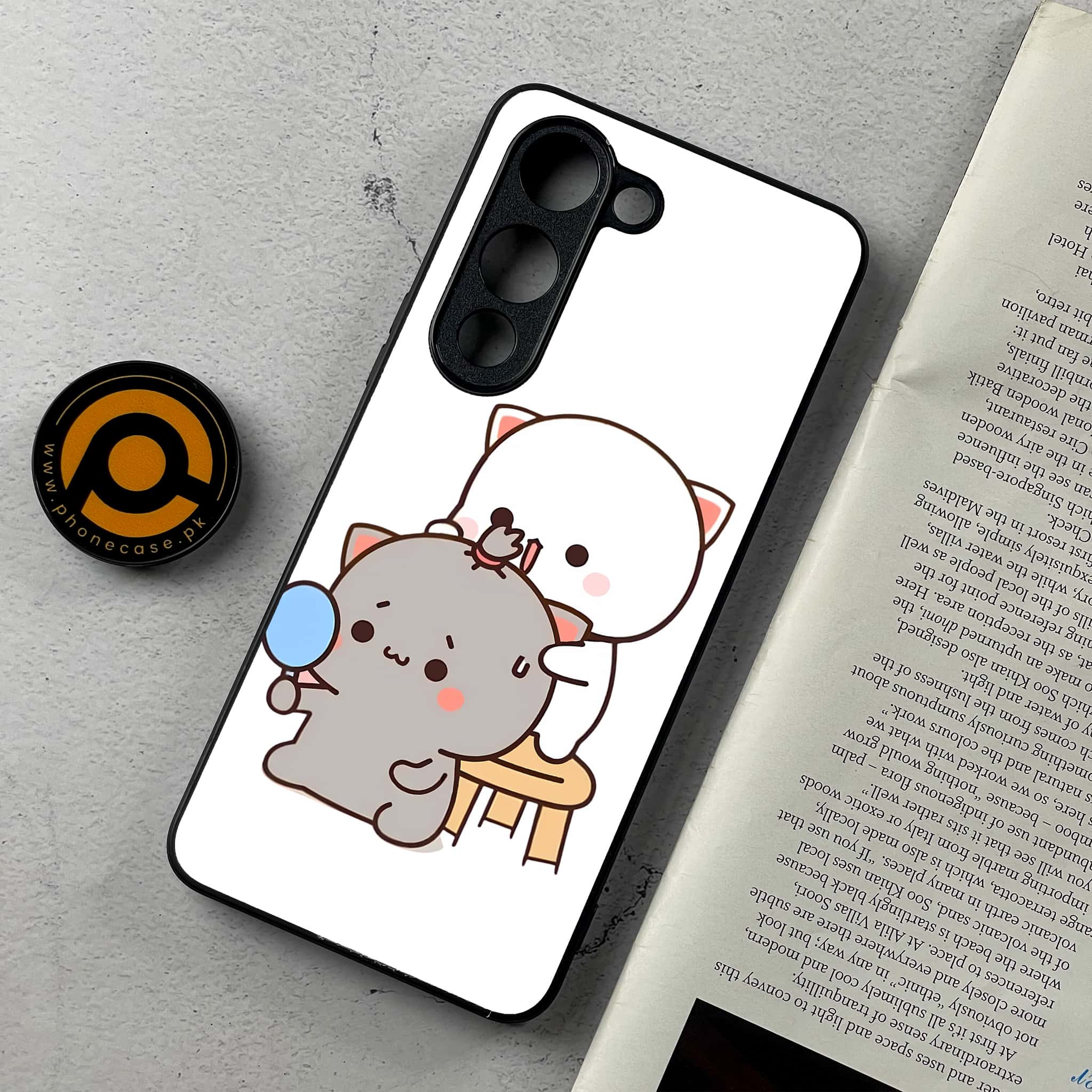 Vivo Y04 - Cute BuBu DuDu - Premium Metal Printed Soft Bumper Shockproof Case