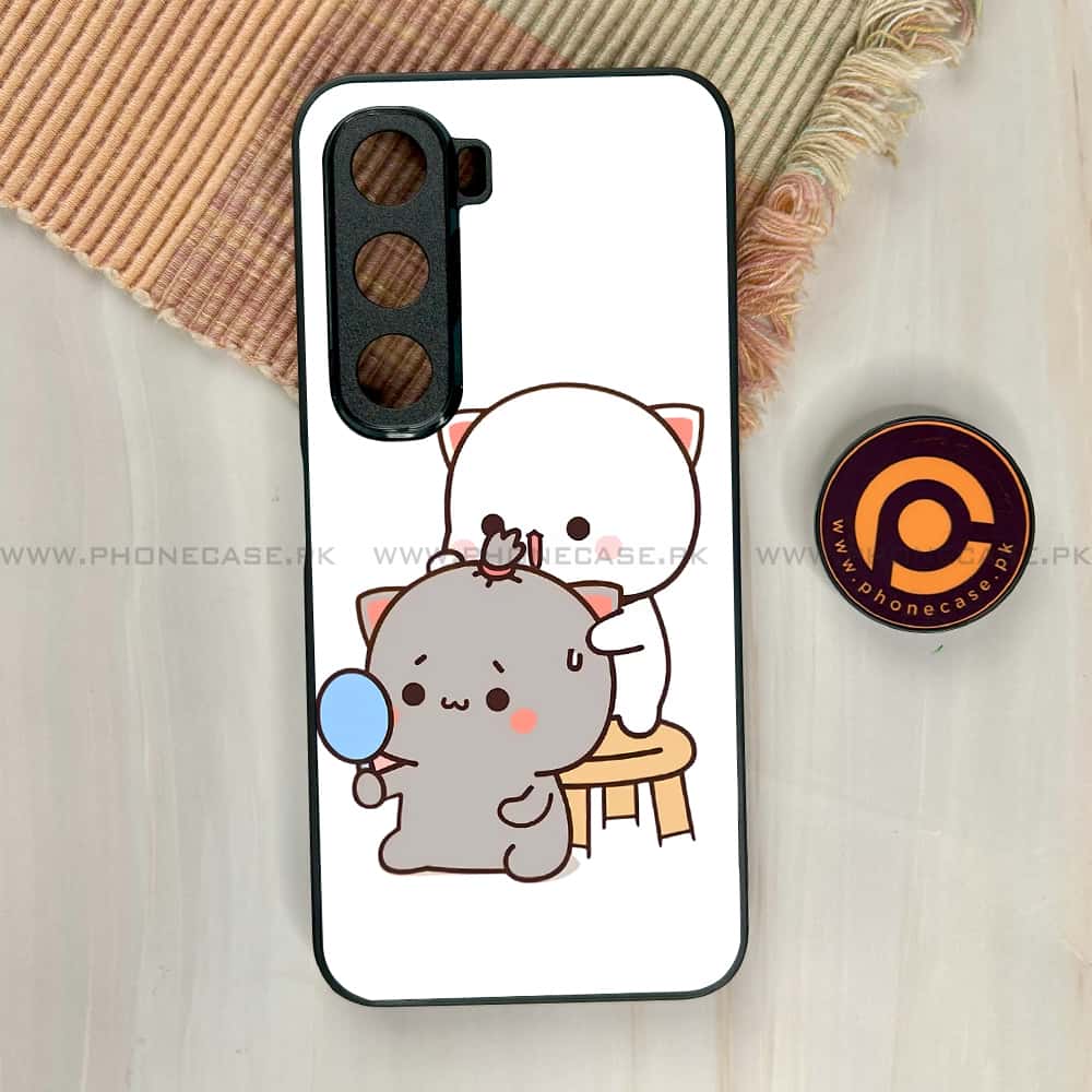 Infinix Hot 60i - Cute BuBu DuDu Series - Premium Metal Printed soft Bumper shock Proof Case