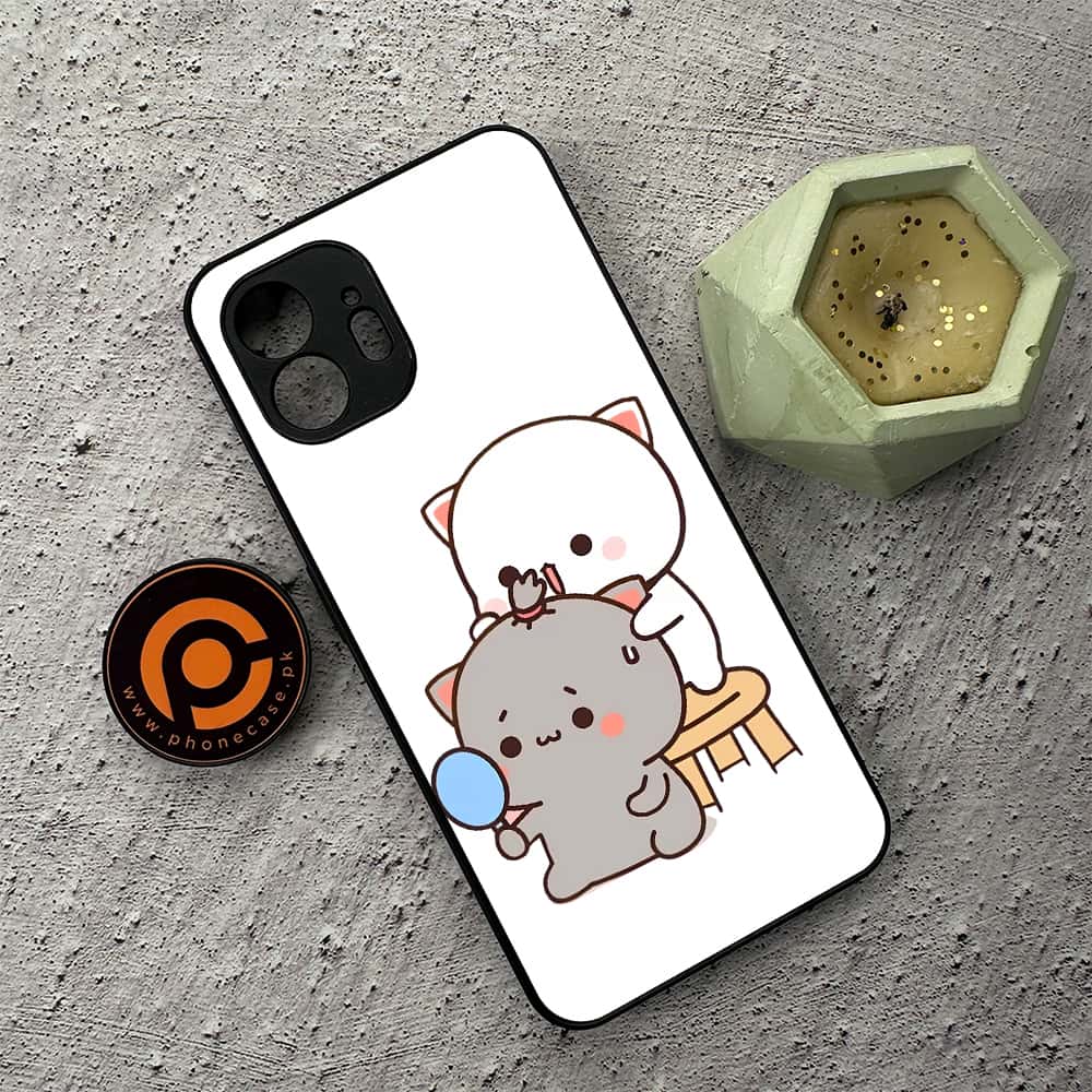 Nothing Phone 2 - Cute BuBu DuDu Series - Premium Metal  Printed soft Bumper shock Proof Case