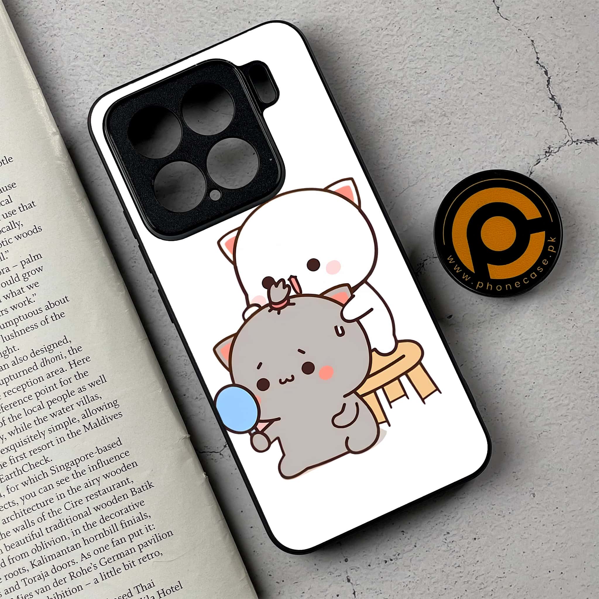 Xiaomi 15 - Cute BuBu DuDu - Premium Metal Printed soft Bumper shock Proof Case