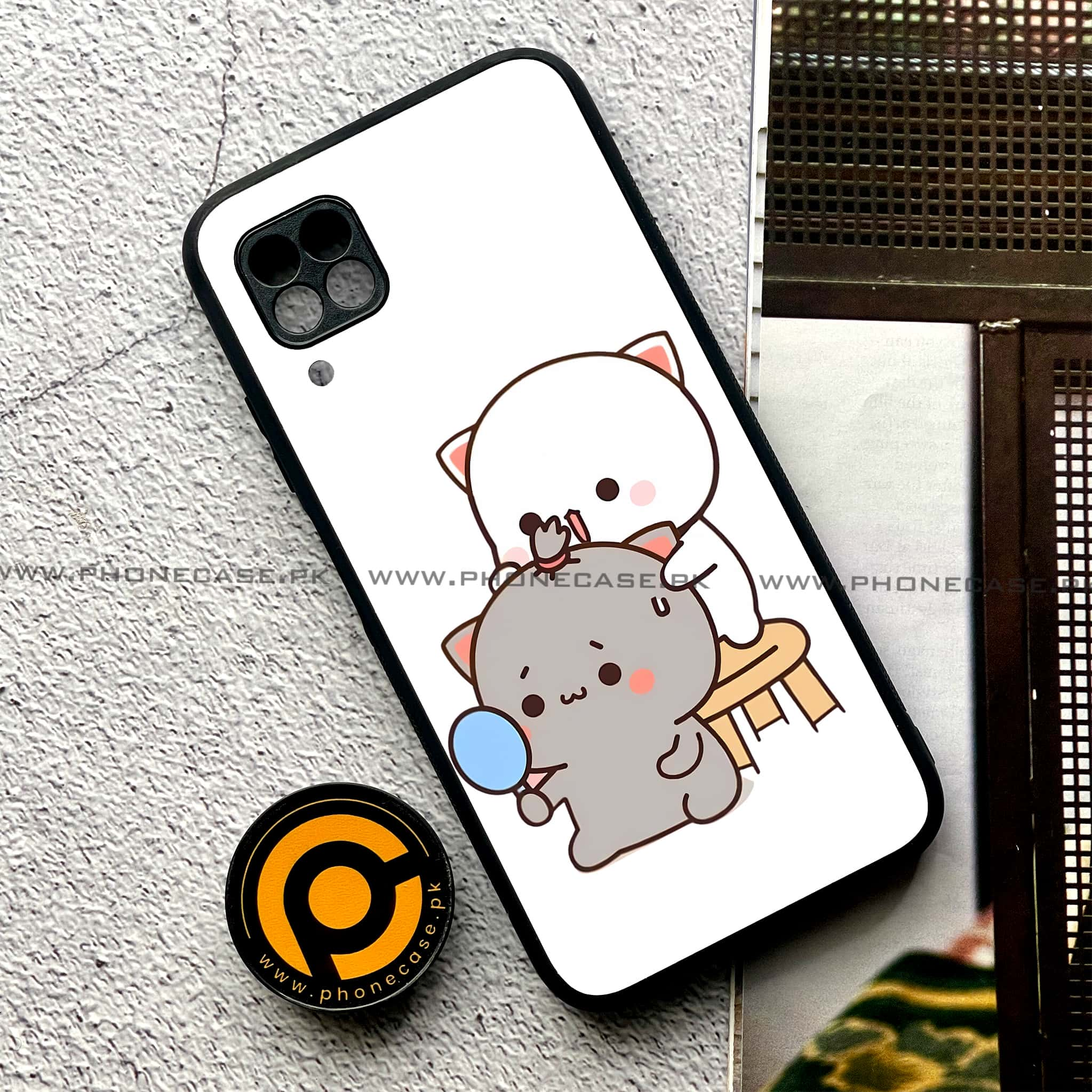 Huawei P40 Lite - Cute BuBu DuDu - Premium Printed Glass soft Bumper shock Proof Case