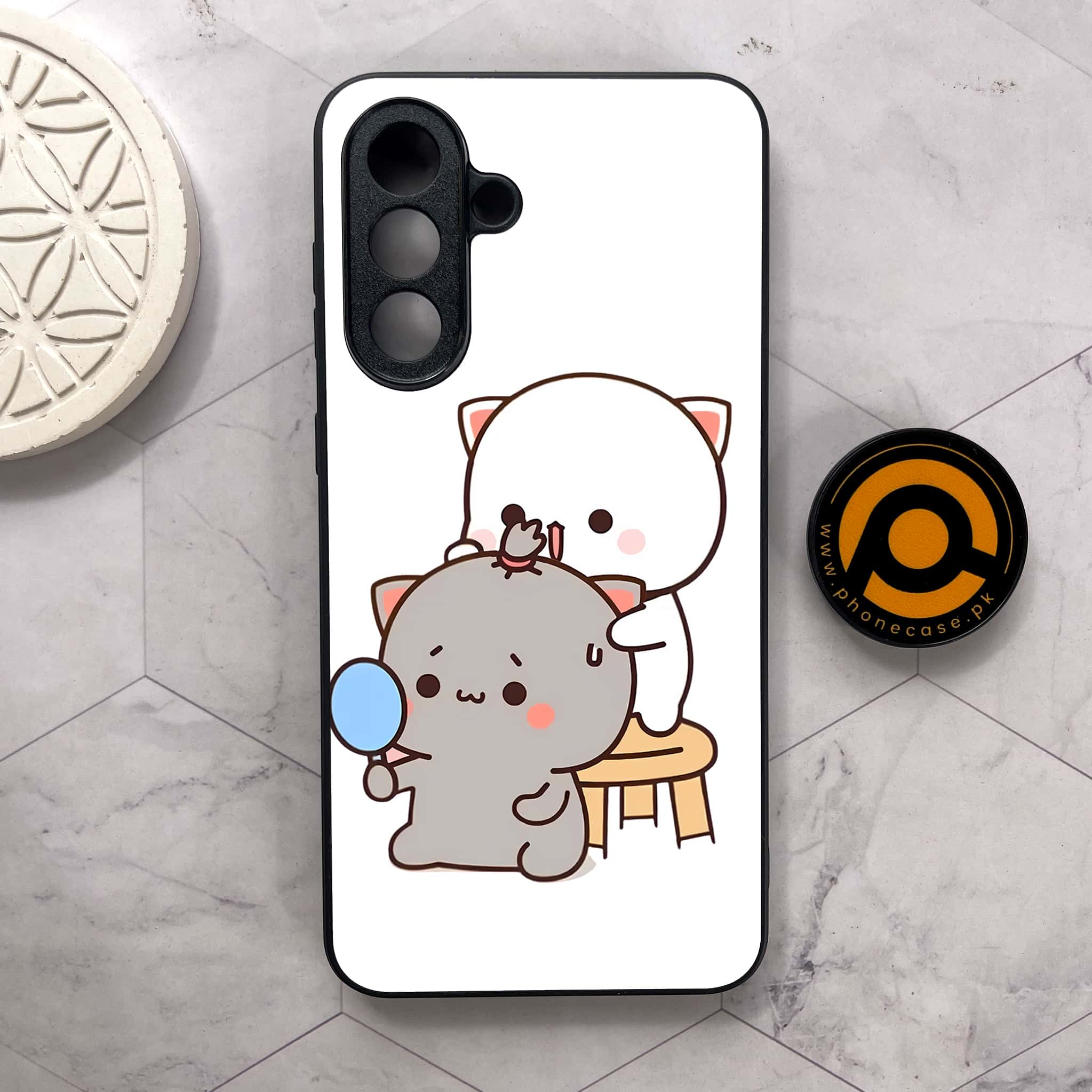 Samsung Galaxy A26 5G - Cute BuBu DuDu Series - Premium Metal Printed soft Bumper shock Proof Case