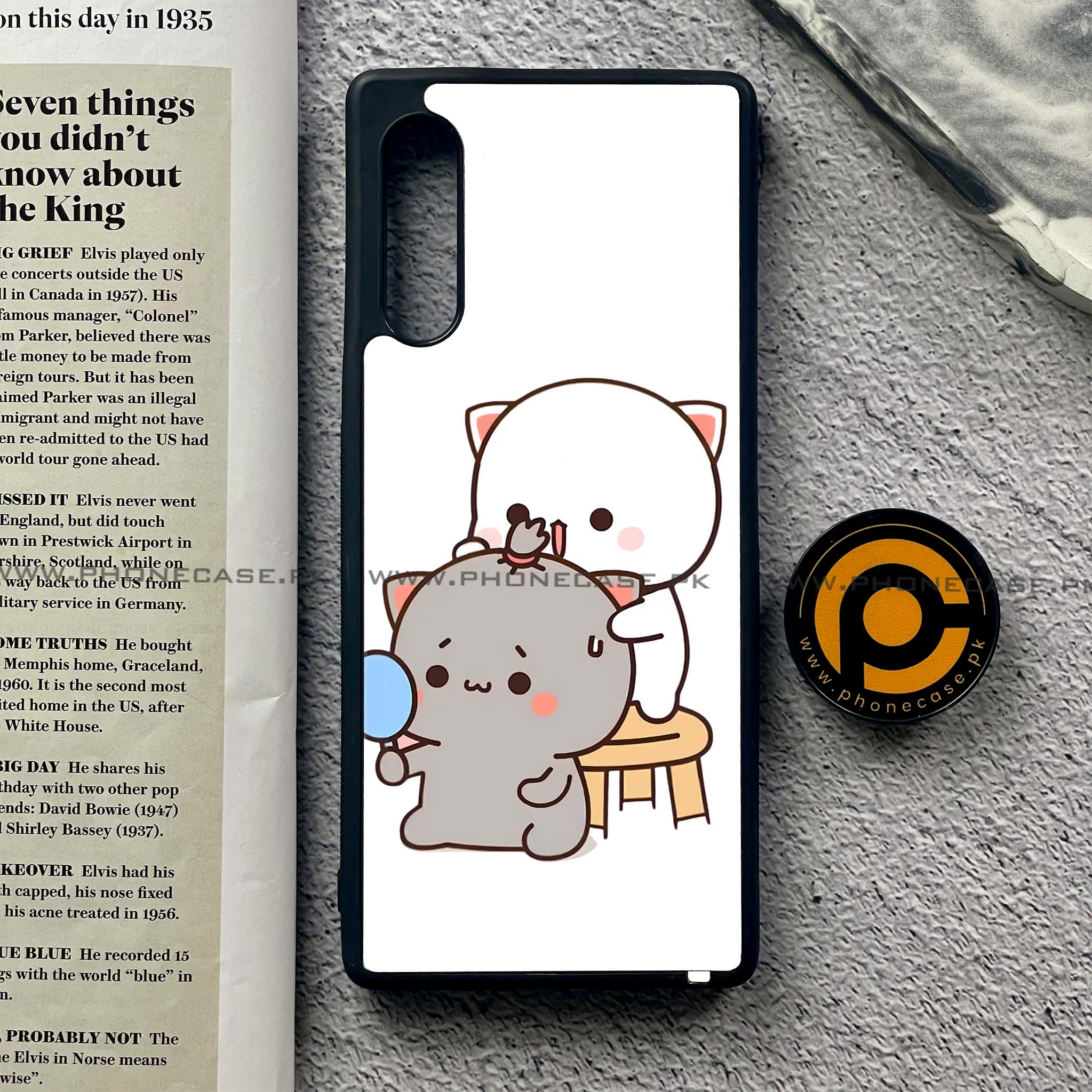 LG Velvet - Cute BuBu DuDu Series - Premium Printed Glass soft Bumper shock Proof Case