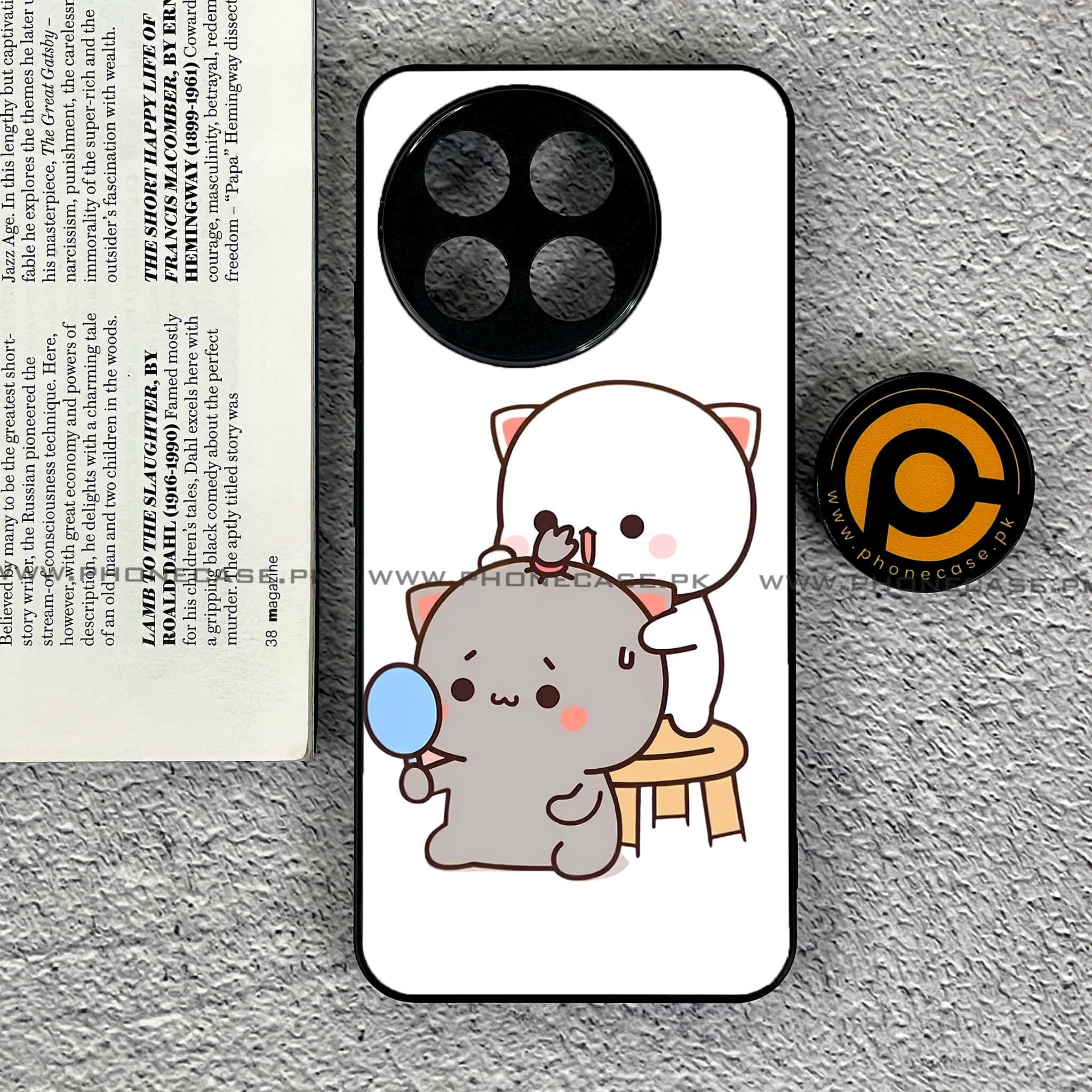 OnePlus Ace 5 - Cute BuBu DuDu Series - Premium Metal Printed soft Bumper shock Proof Case