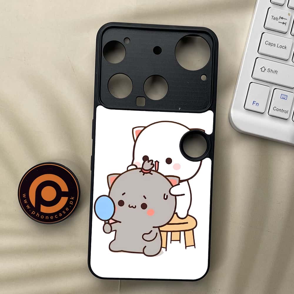 Nothing Phone 3 - Cute BuBu DuDu Series - Premium Metal  Printed soft Bumper shock Proof Case