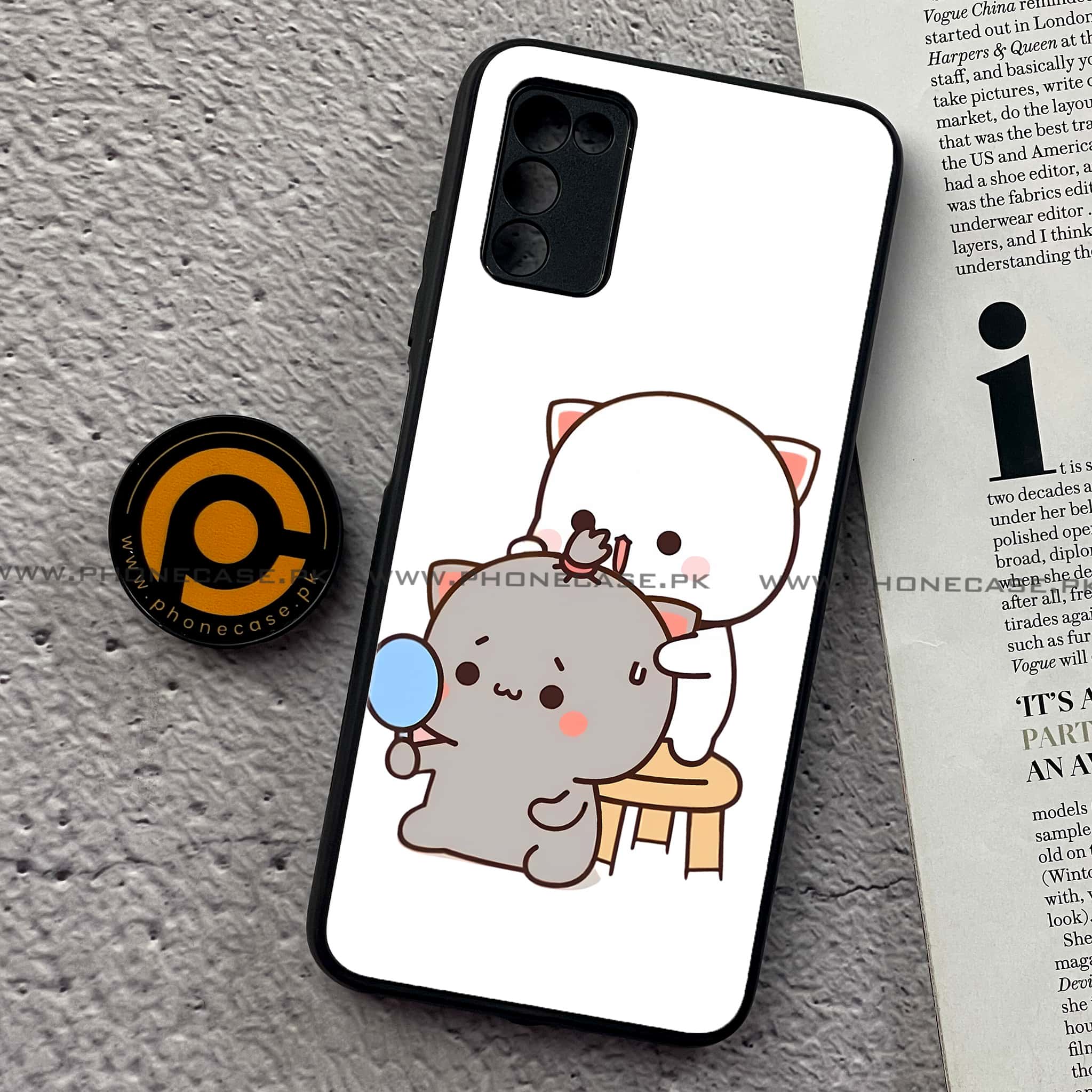 Samsung Galaxy A02s -  Cute BuBu DuDu Series - Premium Printed Metal soft Bumper shock Proof Case