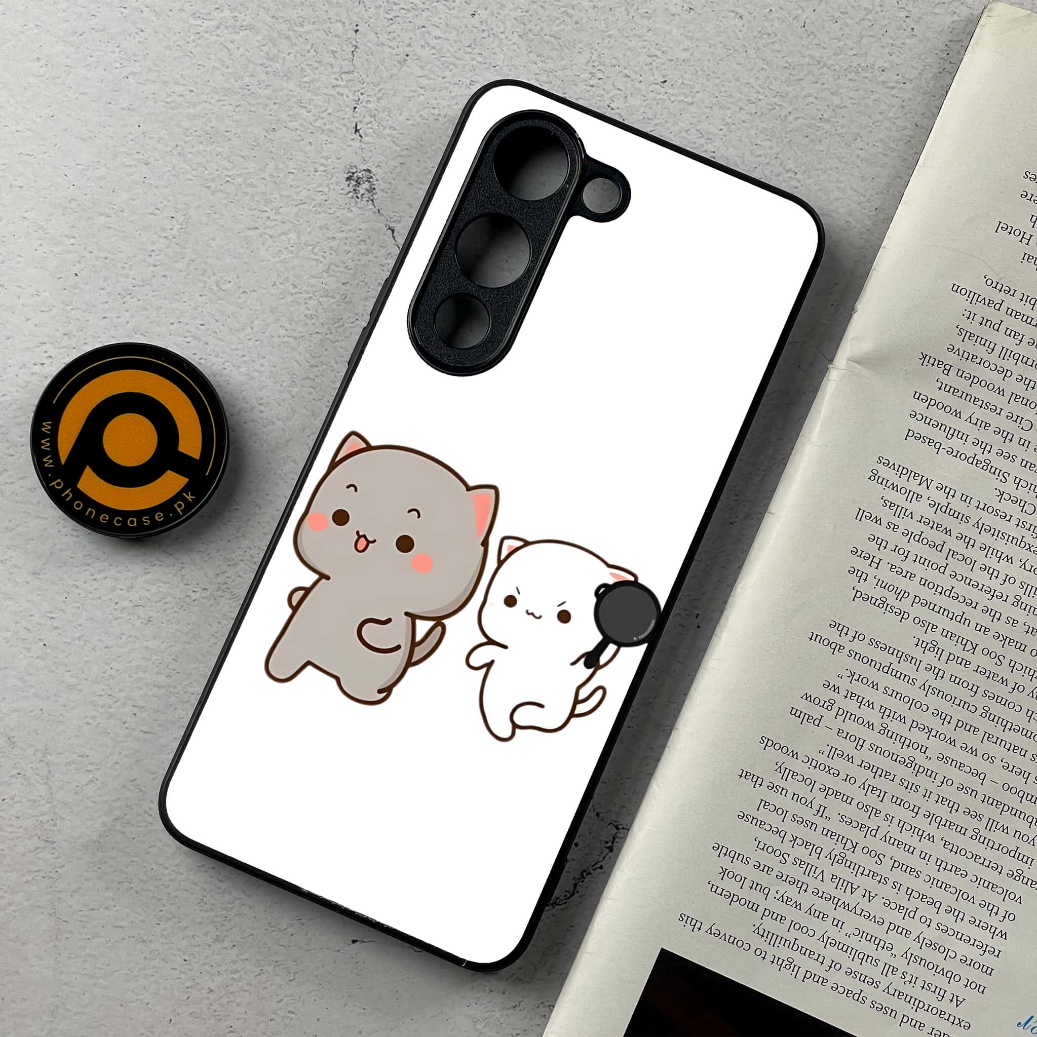 Vivo Y04 - Cute BuBu DuDu - Premium Metal Printed Soft Bumper Shockproof Case