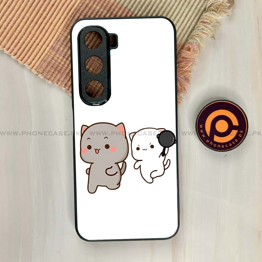 Infinix Hot 60i - Cute BuBu DuDu Series - Premium Metal Printed soft Bumper shock Proof Case