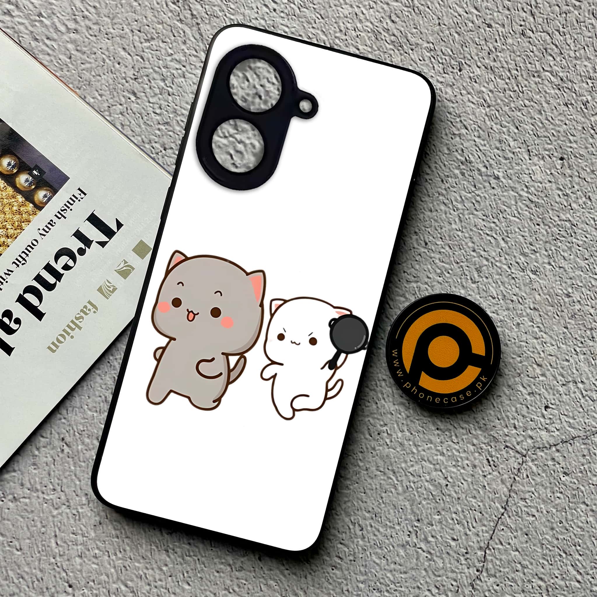 Xiaomi Redmi A5 - Cute BuBu DuDu Series - Premium Metal Printed soft Bumper shock Proof Case