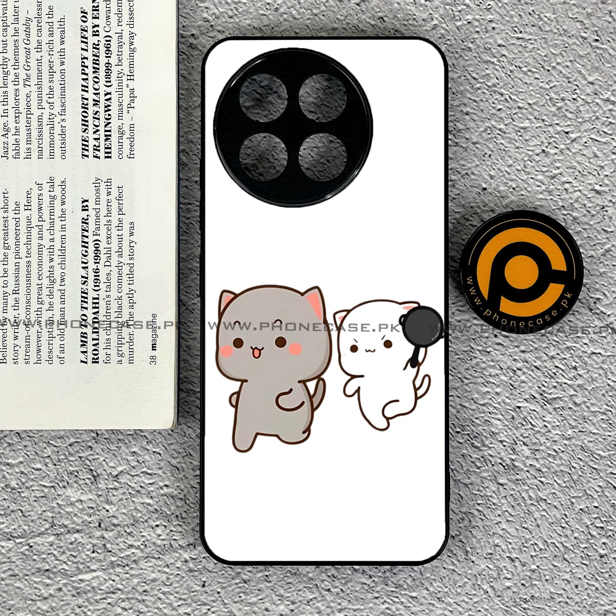 OnePlus Ace 5 - Cute BuBu DuDu Series - Premium Metal Printed soft Bumper shock Proof Case