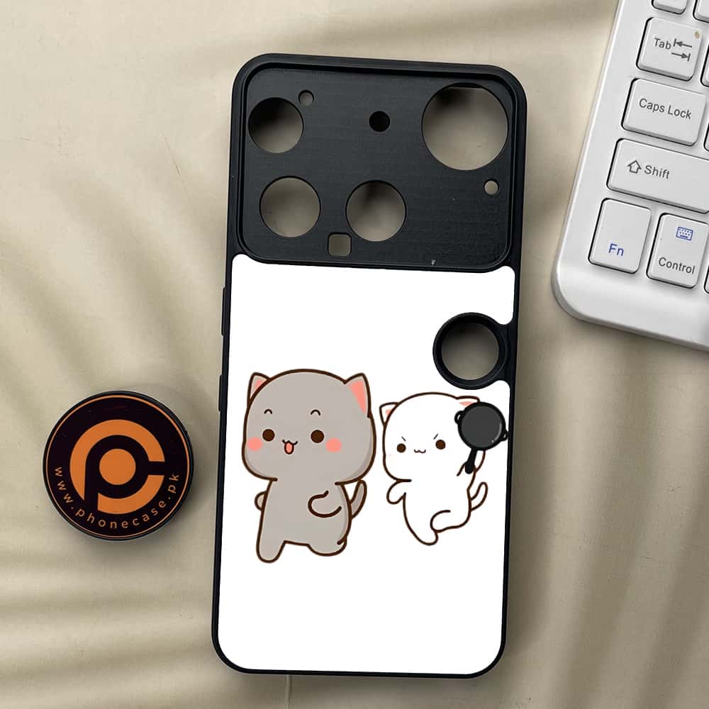 Nothing Phone 3 - Cute BuBu DuDu Series - Premium Metal  Printed soft Bumper shock Proof Case