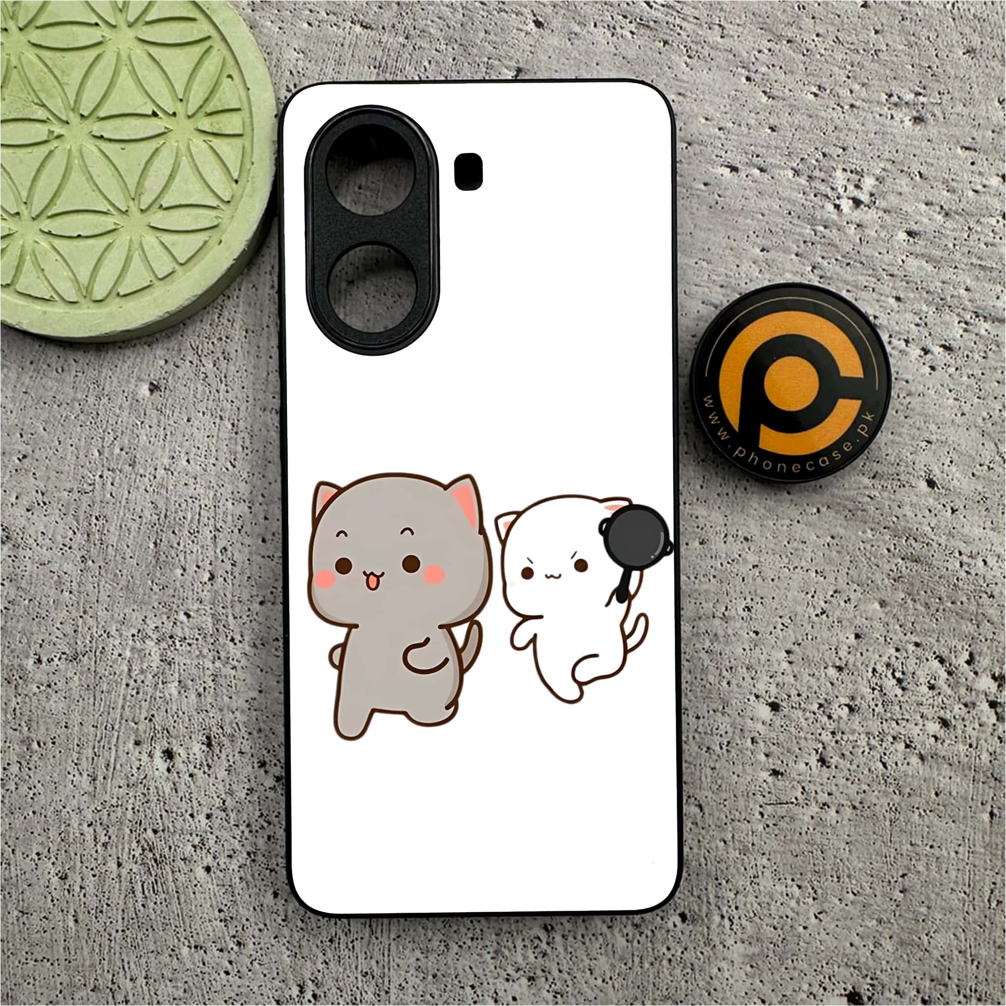 Xiaomi Poco X7 Pro 5G - Cute BuBu DuDu Series - Premium Metal  Printed soft Bumper shock Proof Case