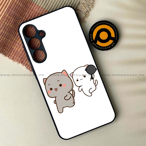 Samsung Galaxy A15 - Cute BuBu DuDu Design 8 - Premium Metal Printed soft Bumper shock Proof Case CS-41418