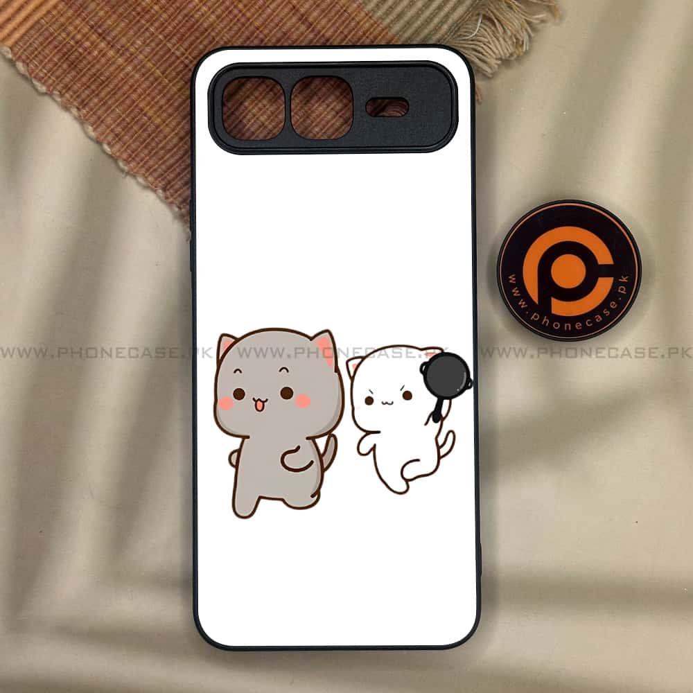 Infinix Smart 10 Plus - Cute BuBu DuDu Series - Premium Metal Printed soft Bumper shock Proof Case