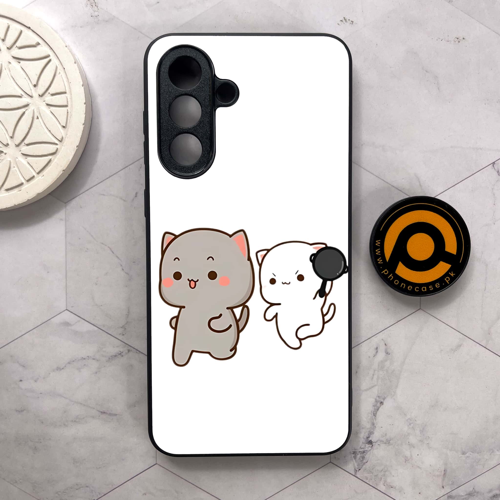 Samsung Galaxy A26 5G - Cute BuBu DuDu Series - Premium Metal Printed soft Bumper shock Proof Case