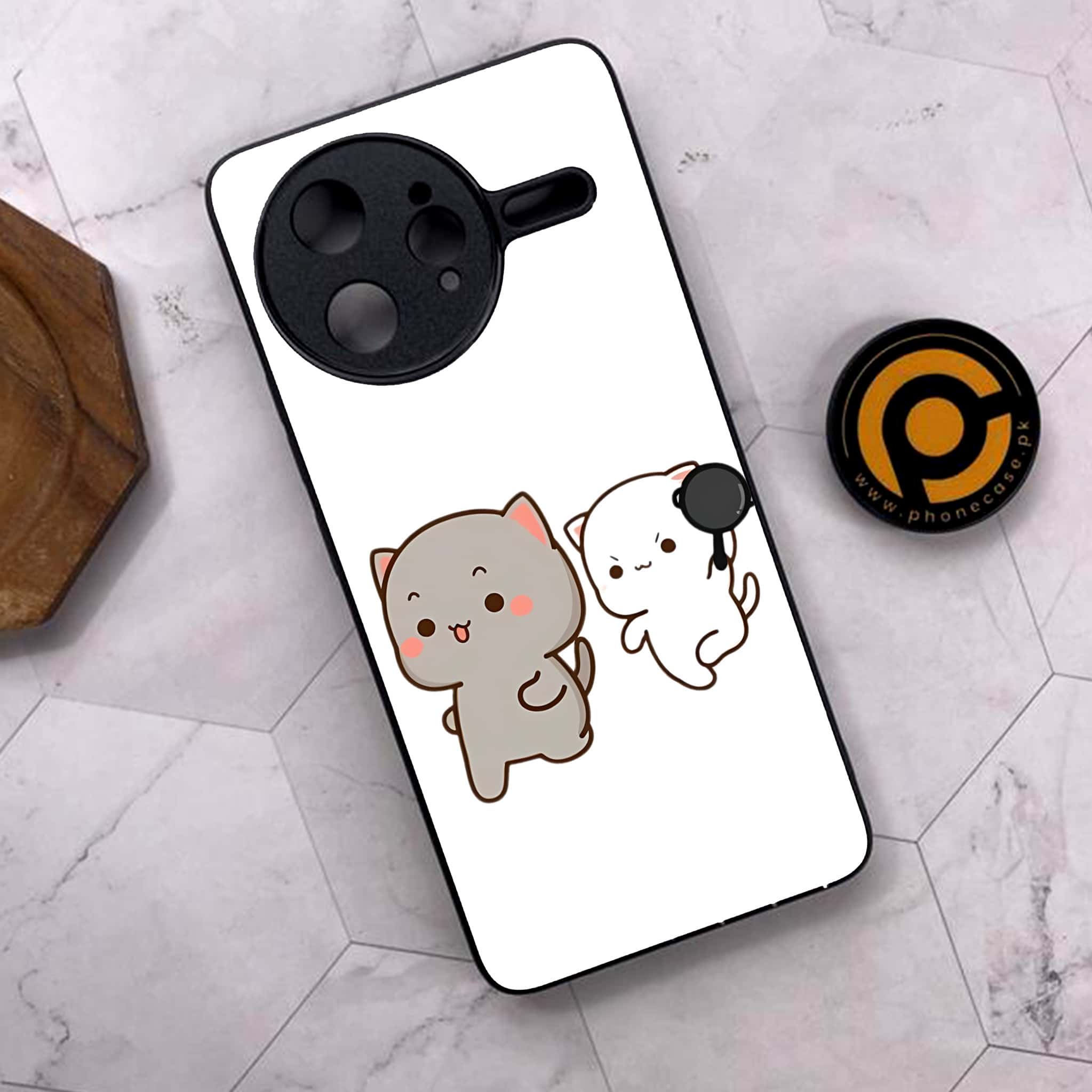 Xiaomi Poco F7 Ultra 5G - Cute BuBu DuDu Series - Premium Metal Printed soft Bumper shock Proof Case
