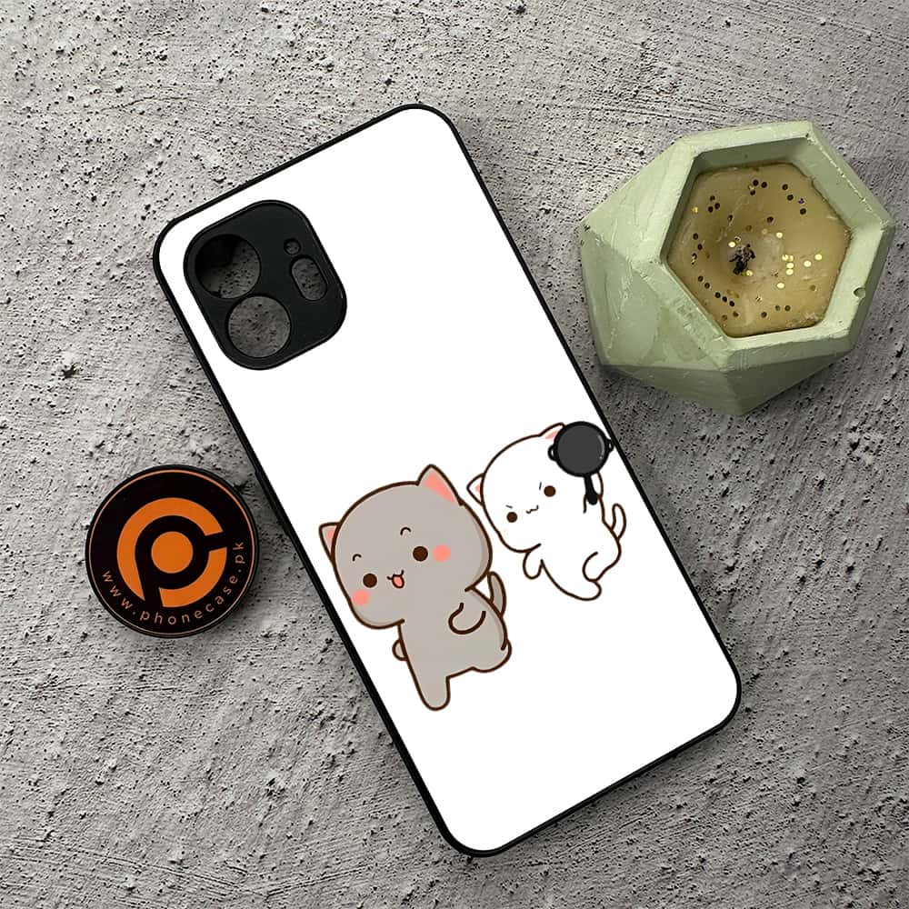 Nothing Phone 2 - Cute BuBu DuDu Series - Premium Metal  Printed soft Bumper shock Proof Case