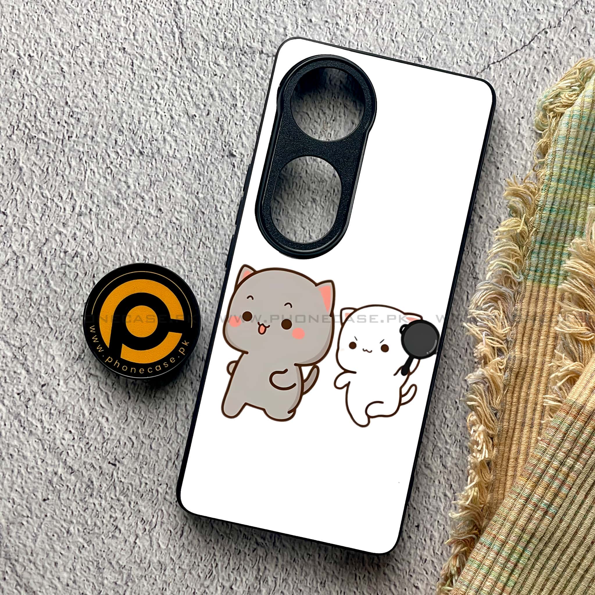Vivo S19 Pro - Cute BuBu DuDu - Premium Metal Printed soft Bumper shock Proof Case
