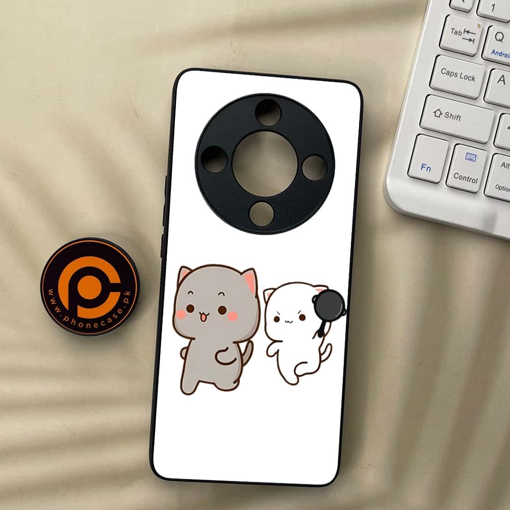 HONOR X9b 5G - Cute BuBu DuDu Series - Premium Metal  Printed soft Bumper shock Proof Case