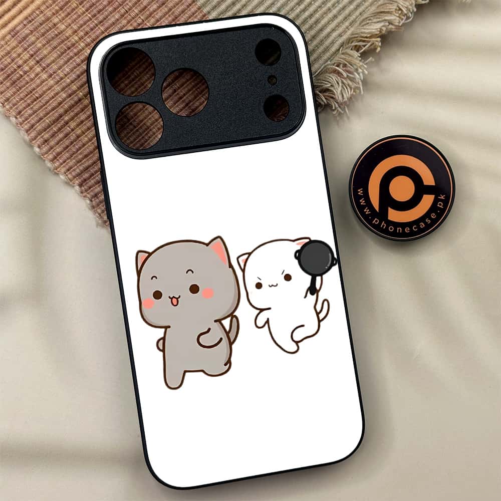 iPhone 17 Pro Max - Cute BuBu DuDu Series - Premium Metal Printed soft Bumper shock Proof Case