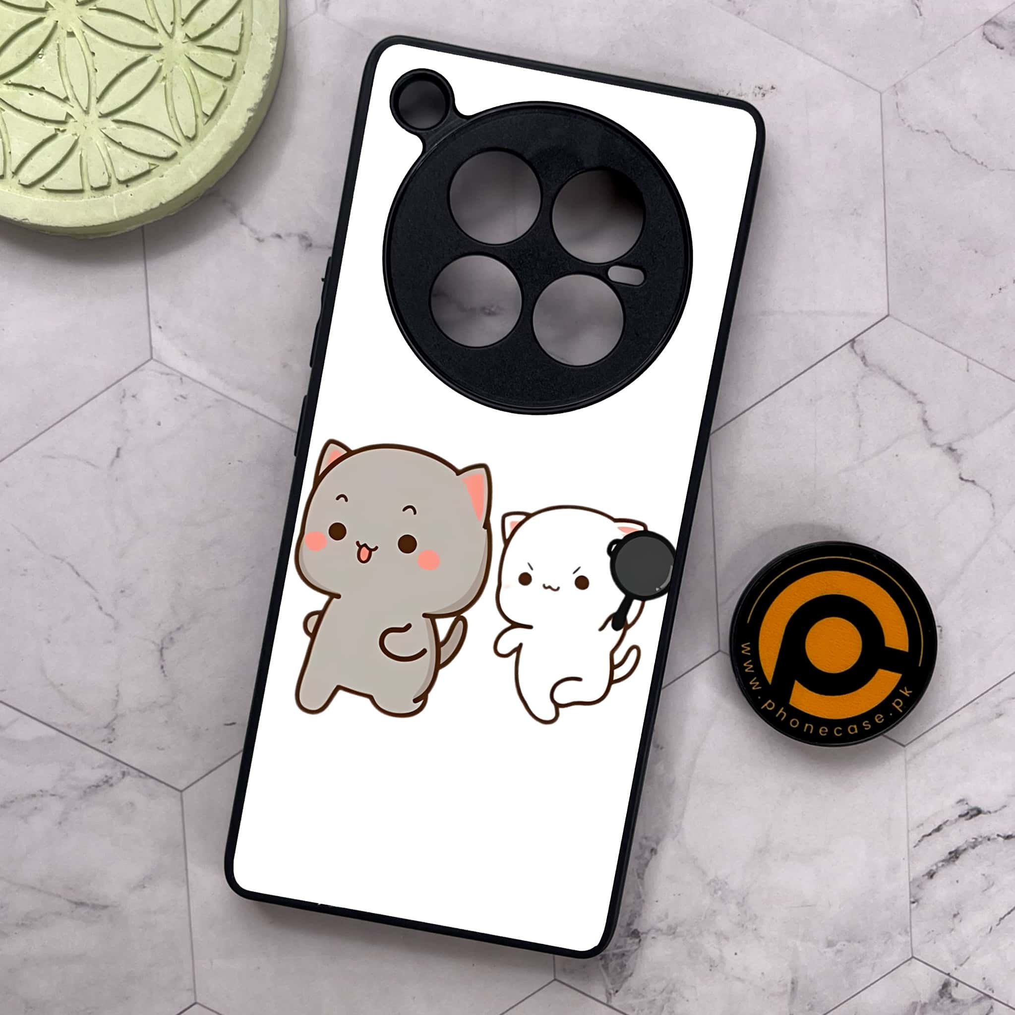 Infinix Zero 40 5G - Cute BuBu DuDu Series - Premium Metal Printed soft Bumper shock Proof Case