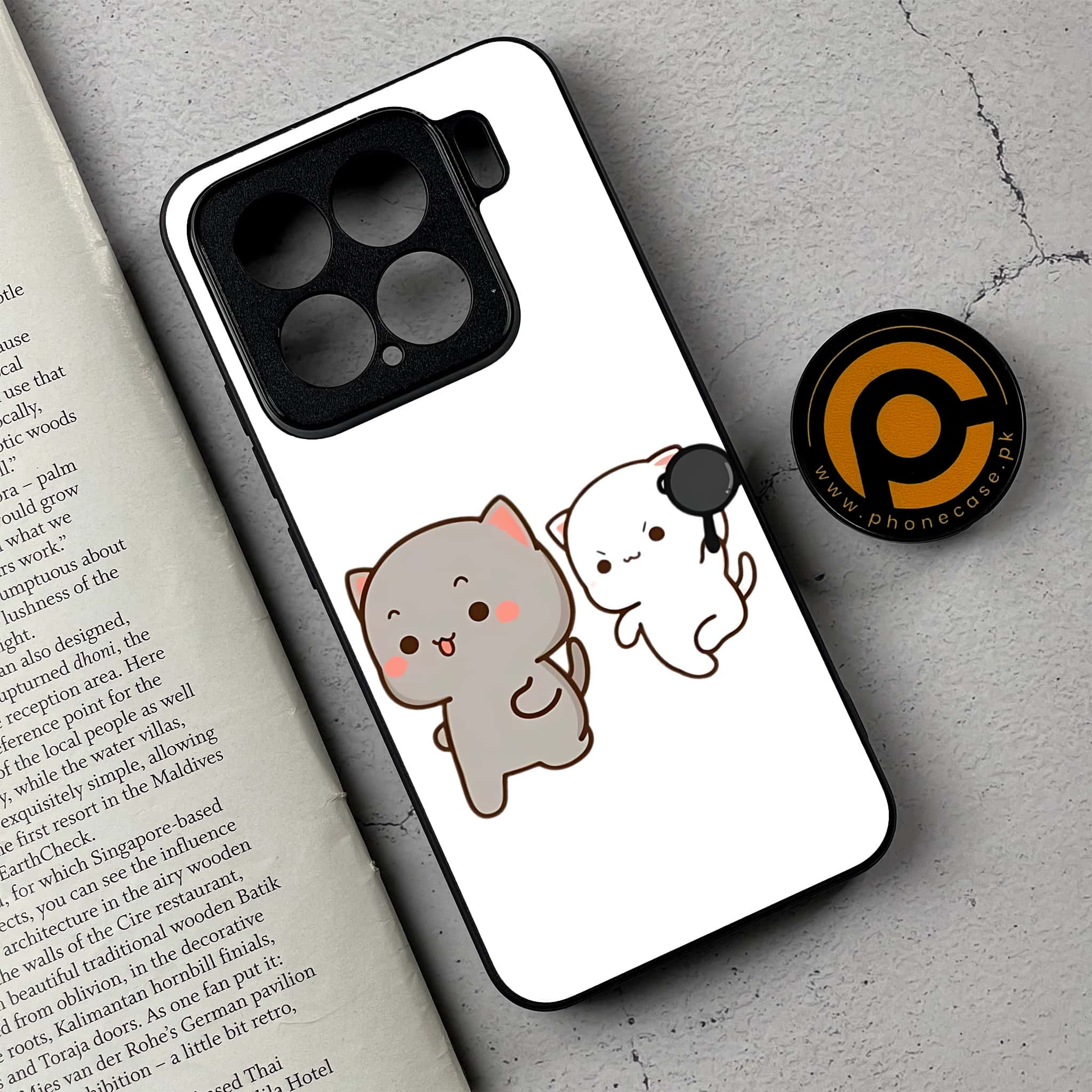 Xiaomi 15 - Cute BuBu DuDu - Premium Metal Printed soft Bumper shock Proof Case