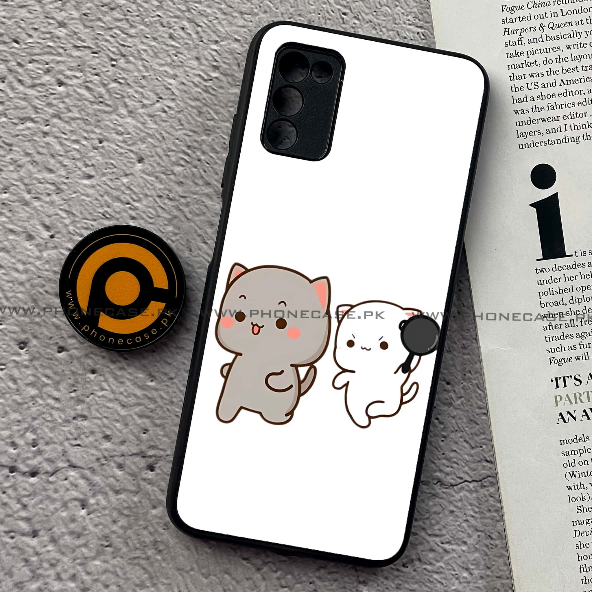 Samsung Galaxy A02s -  Cute BuBu DuDu Series - Premium Printed Metal soft Bumper shock Proof Case