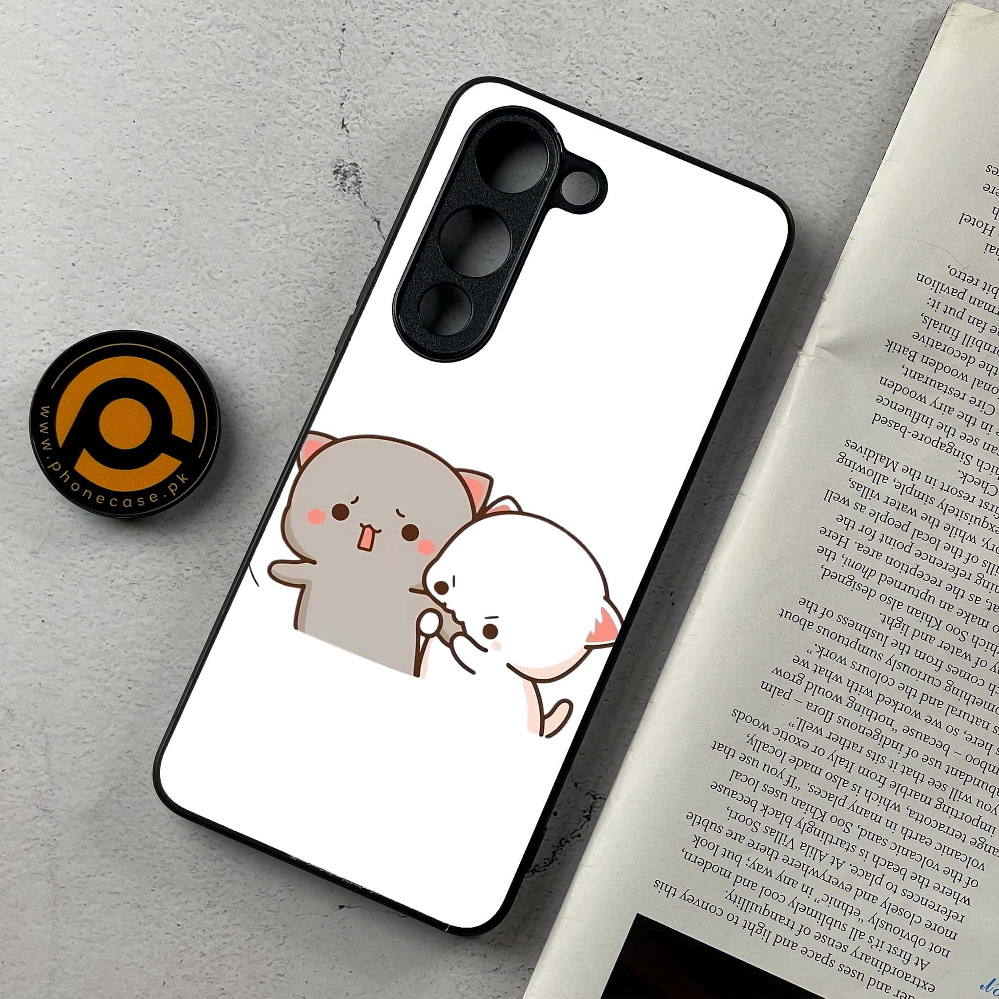 Vivo Y04 - Cute BuBu DuDu - Premium Metal Printed Soft Bumper Shockproof Case