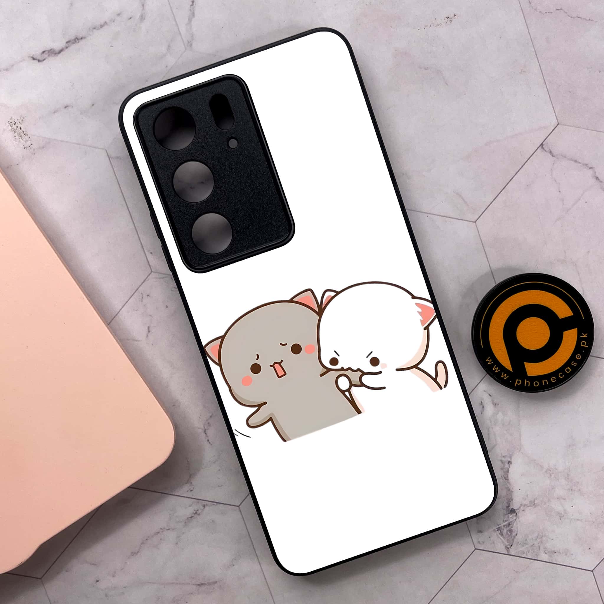 Realme C75x 4G - Cute BuBu DuDu Series - Premium Metal Printed soft Bumper shock Proof Case