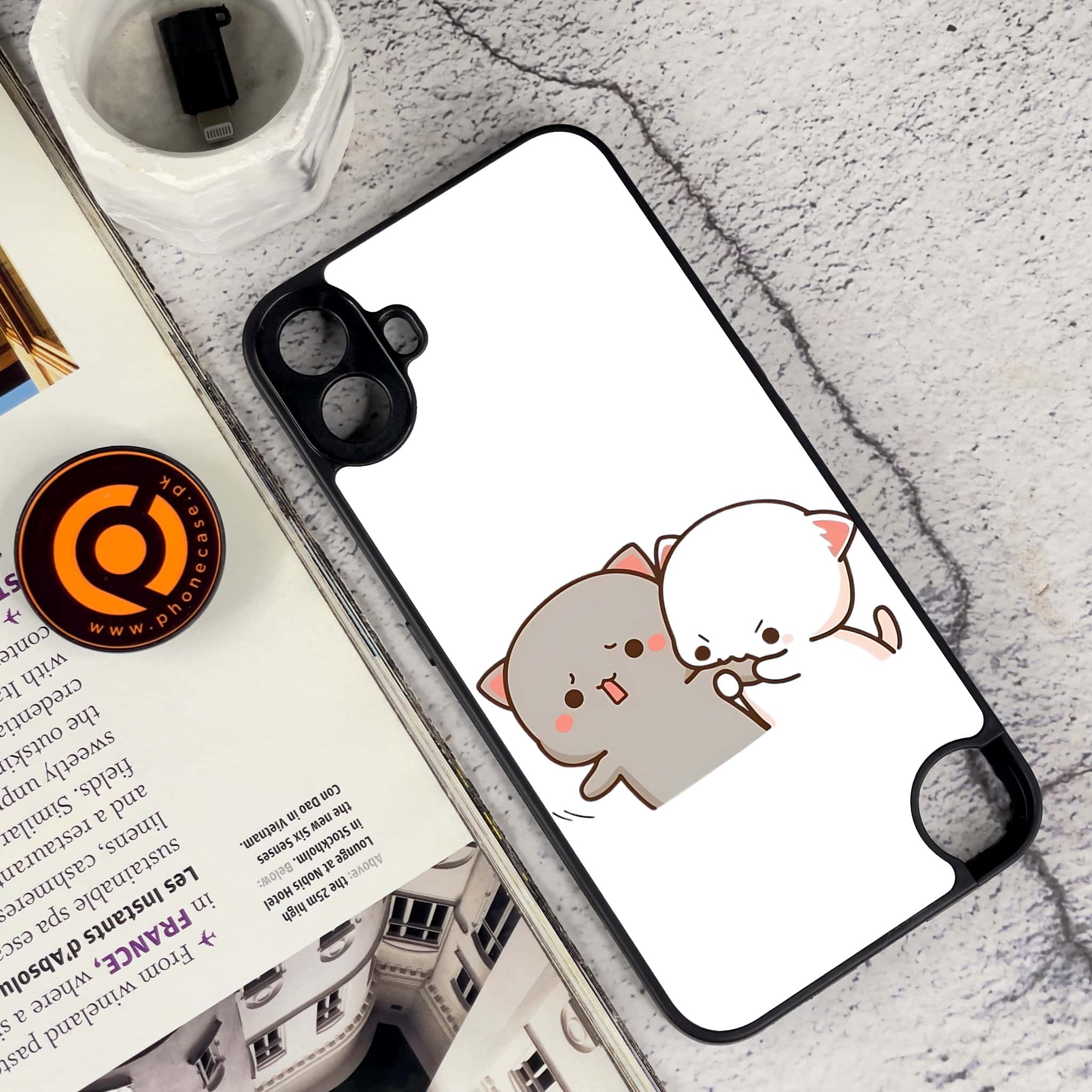 Nothing CMF Phone 1 - Cute BuBu DuDu Series - Premium Metal Printed soft Bumper Shock Proof Case
