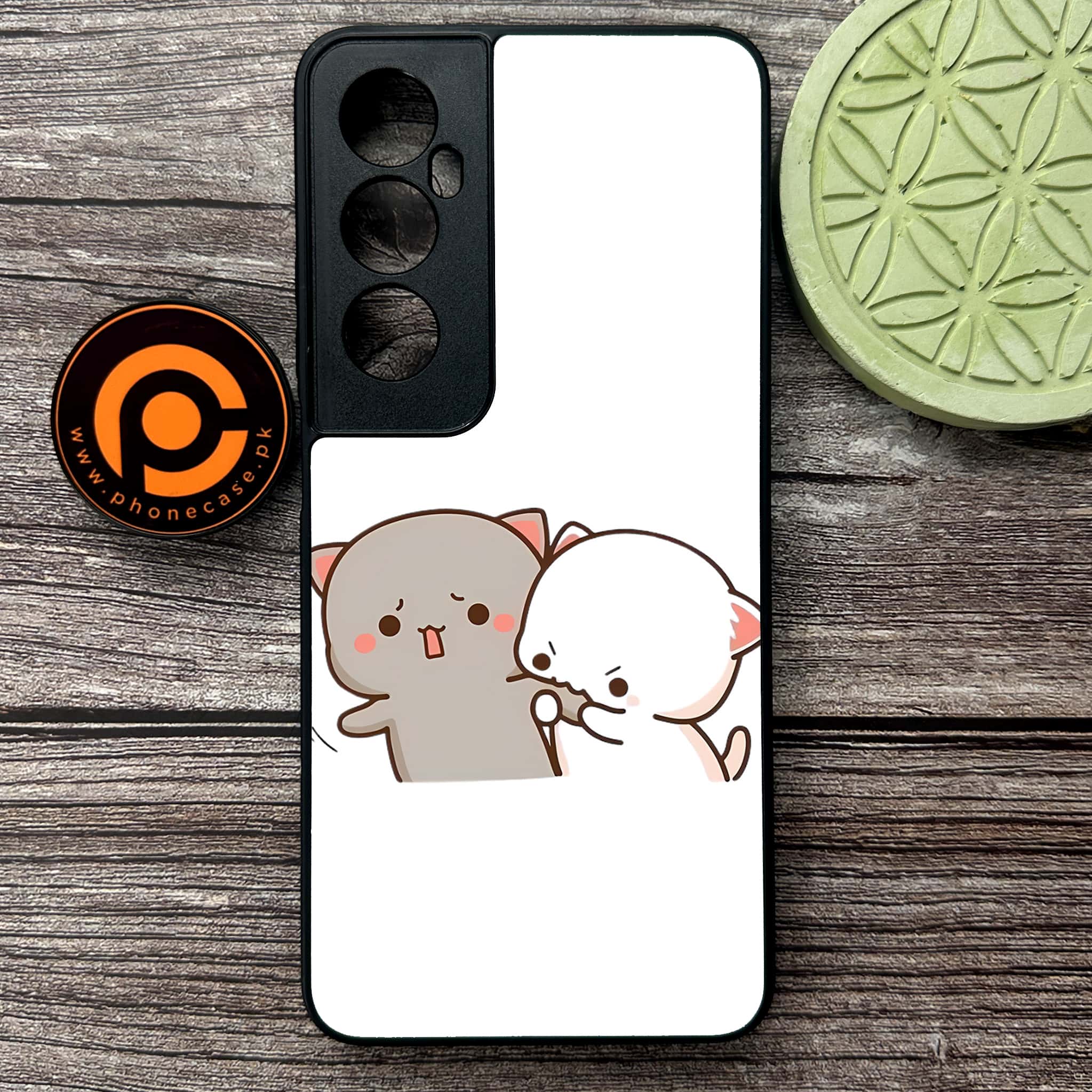 Realme C65  - Cute BuBu DuDu Series - Premium Metal Printed soft Bumper shock Proof Case