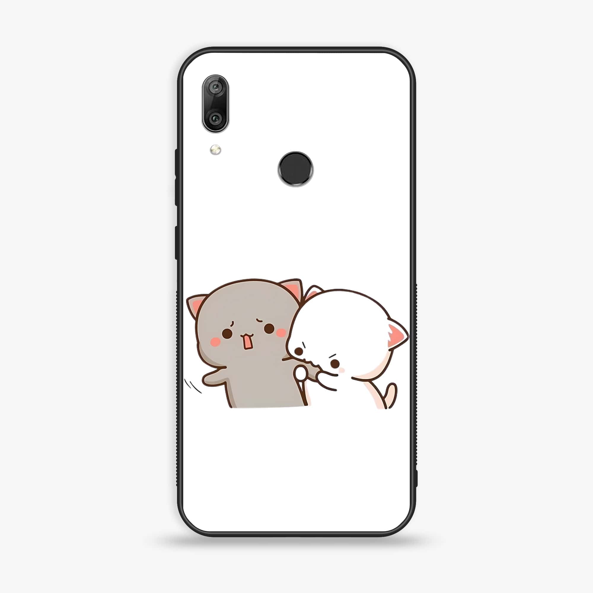 Huawei Y7 Prime (2019) - Cute BuBu DuDu - Premium Printed Glass soft Bumper shock Proof Case