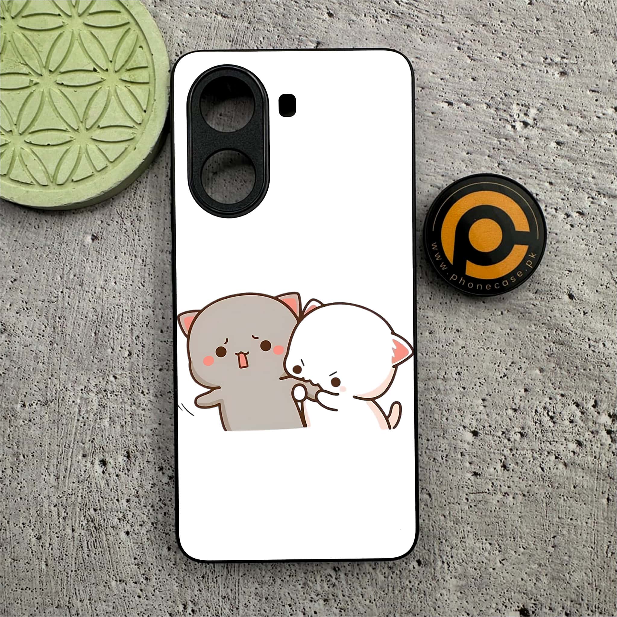 Xiaomi Poco X7 Pro 5G - Cute BuBu DuDu Series - Premium Metal  Printed soft Bumper shock Proof Case